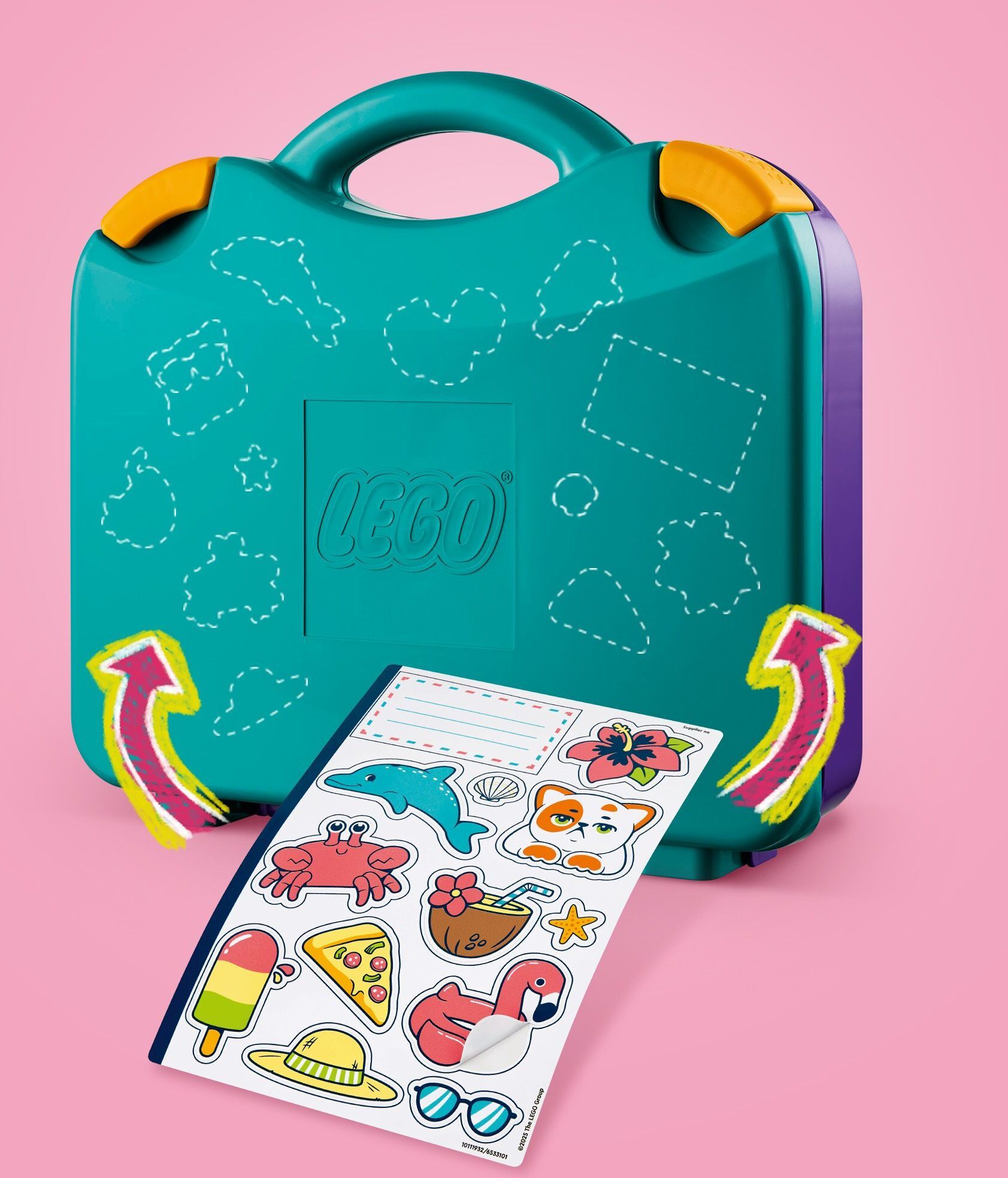 LEGO Friends 42672 – Loma‑ ja rantarakennelmat matkalaukussa