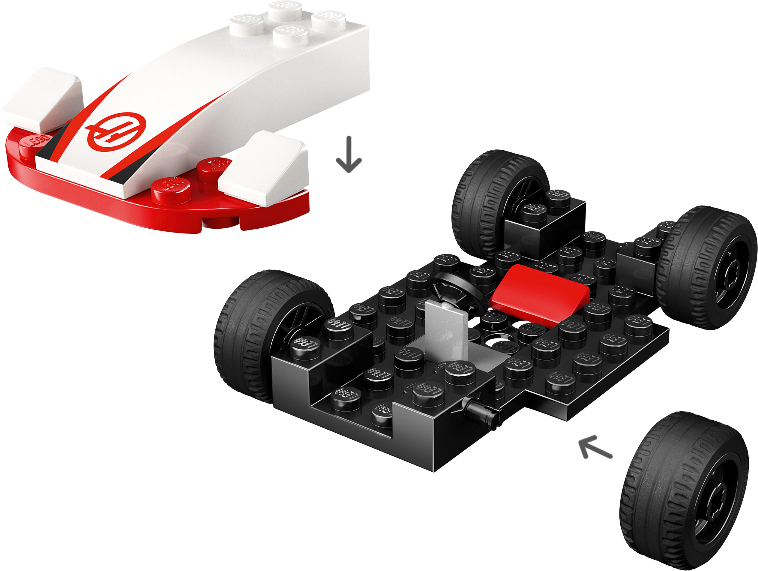 LEGO City 60464 – F1-kilpa-autot Williams Racing ja Haas F1