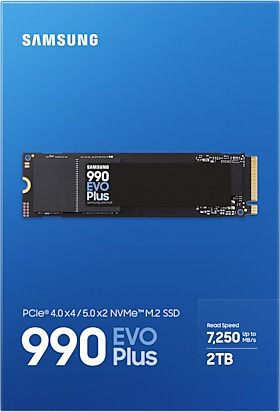 Samsung 990 EVO Plus 2 Tt M.2 NVMe -SSD-kovalevy