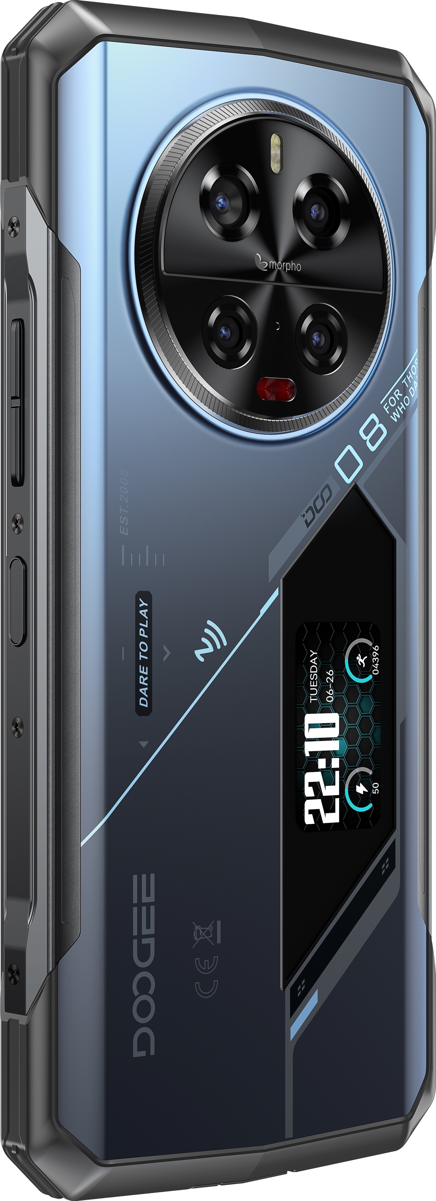 Ulefone Armor Pad 4 Ultra 5G tabletti, 256 Gt, musta