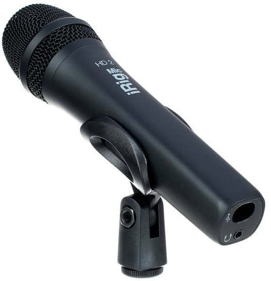 IK Multimedia iRig Mic HD2 -USB-mikrofoni, musta