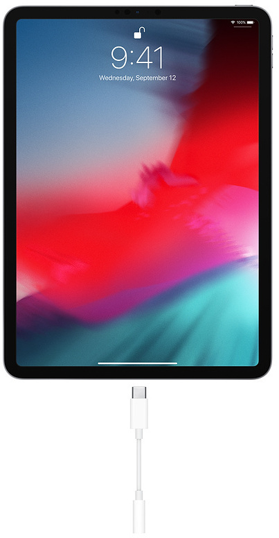 Apple USB-C - 3,5 mm -kuulokeliitäntäsovitin (MW2Q3)