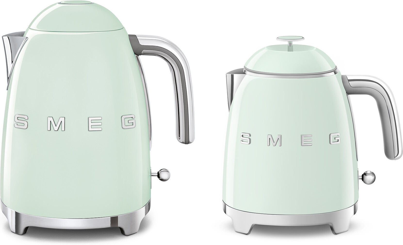 Smeg KLF05PGEU -vedenkeitin, mintunvihreä