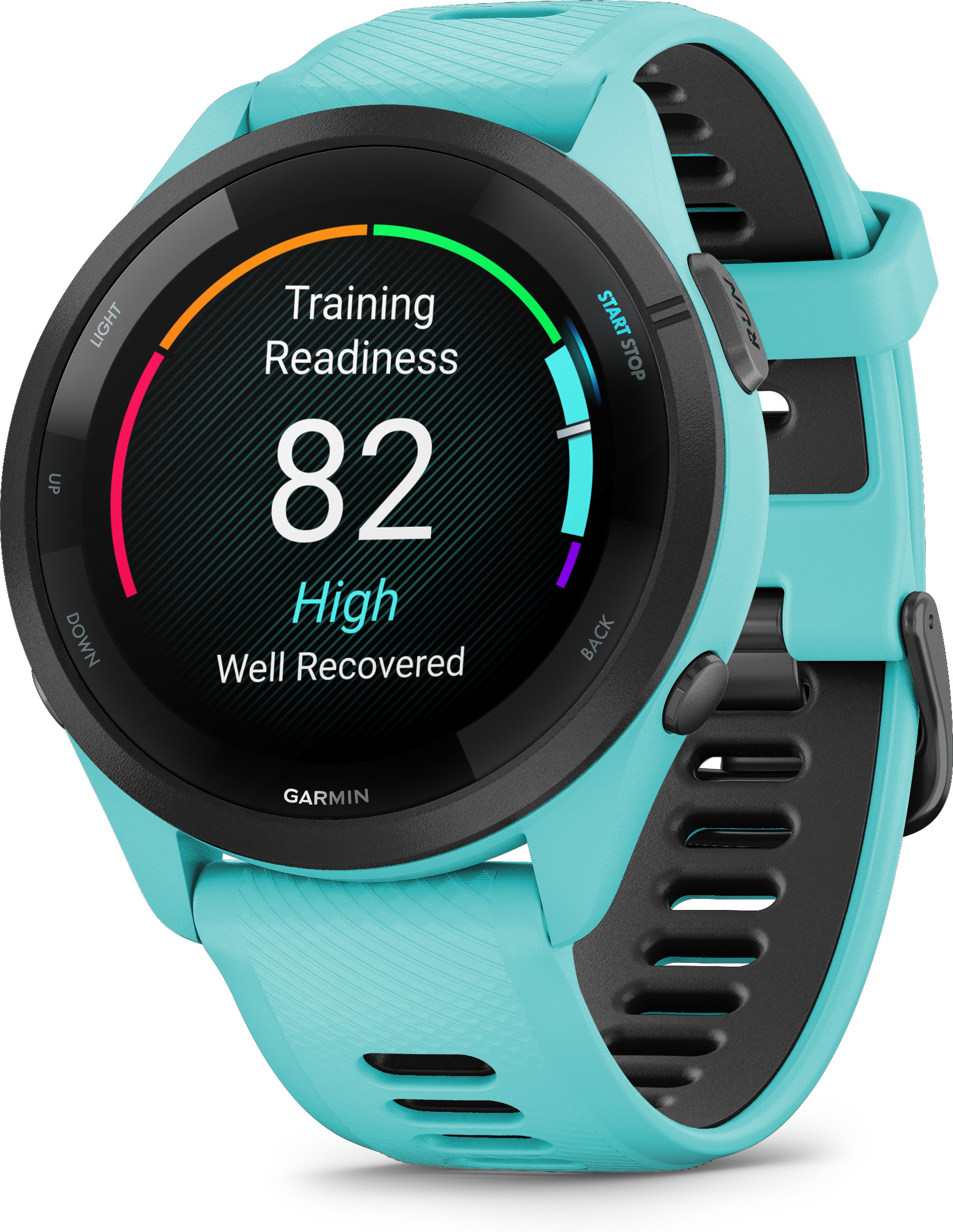Garmin Forerunner 265 -urheilukello, turkoosi / musta
