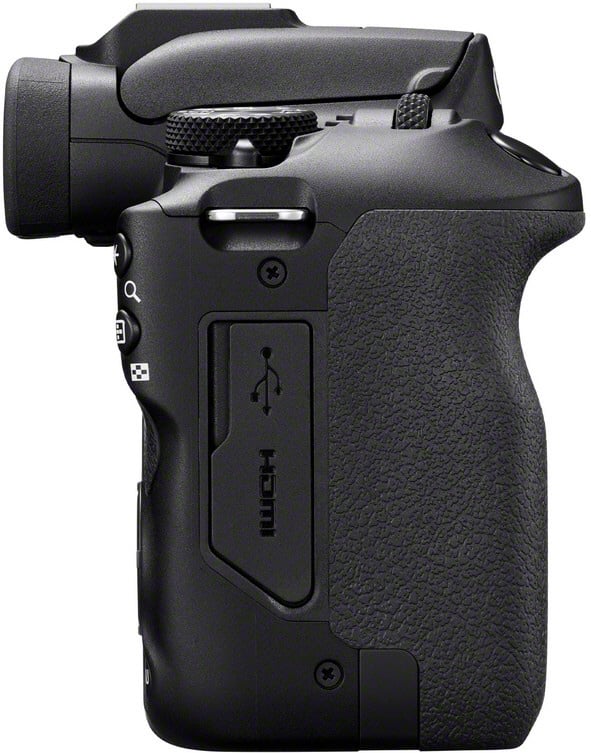 Canon EOS R100 -mikrojärjestelmäkamera + 18-45 mm IS STM -objektiivi