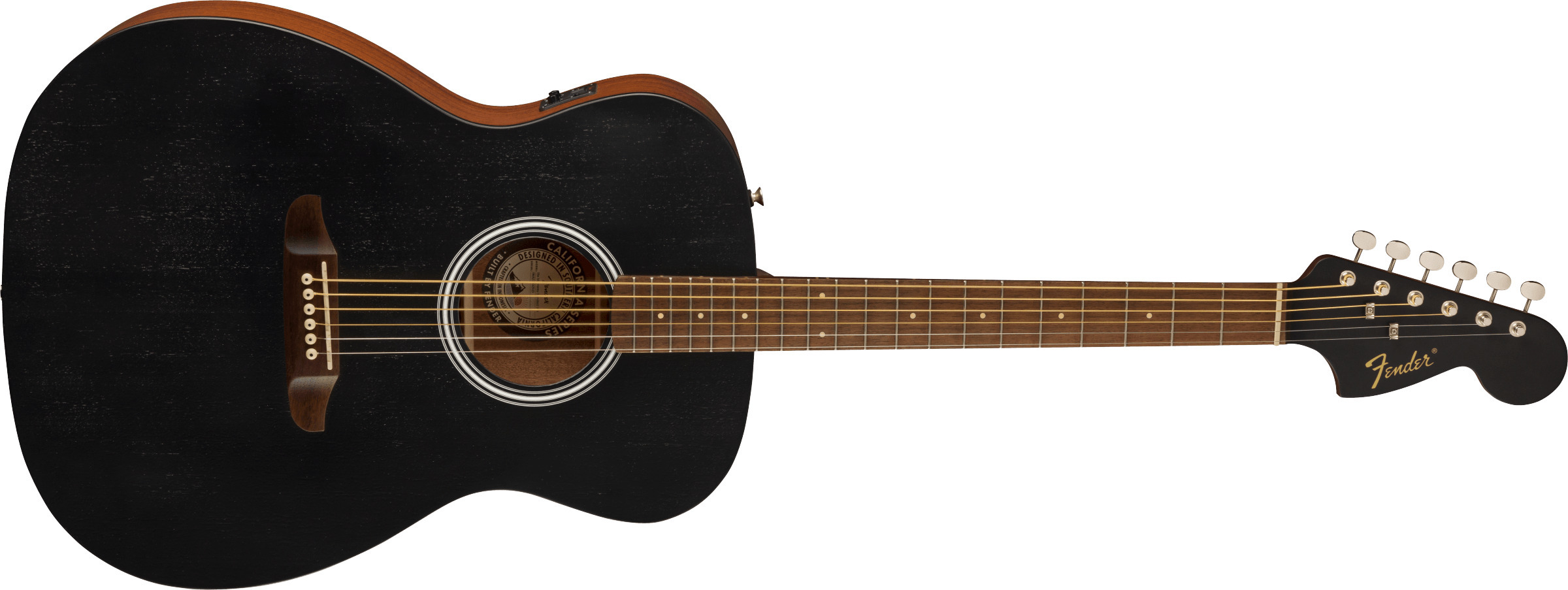 Fender Monterey Standard -teräskielinen, Black Top