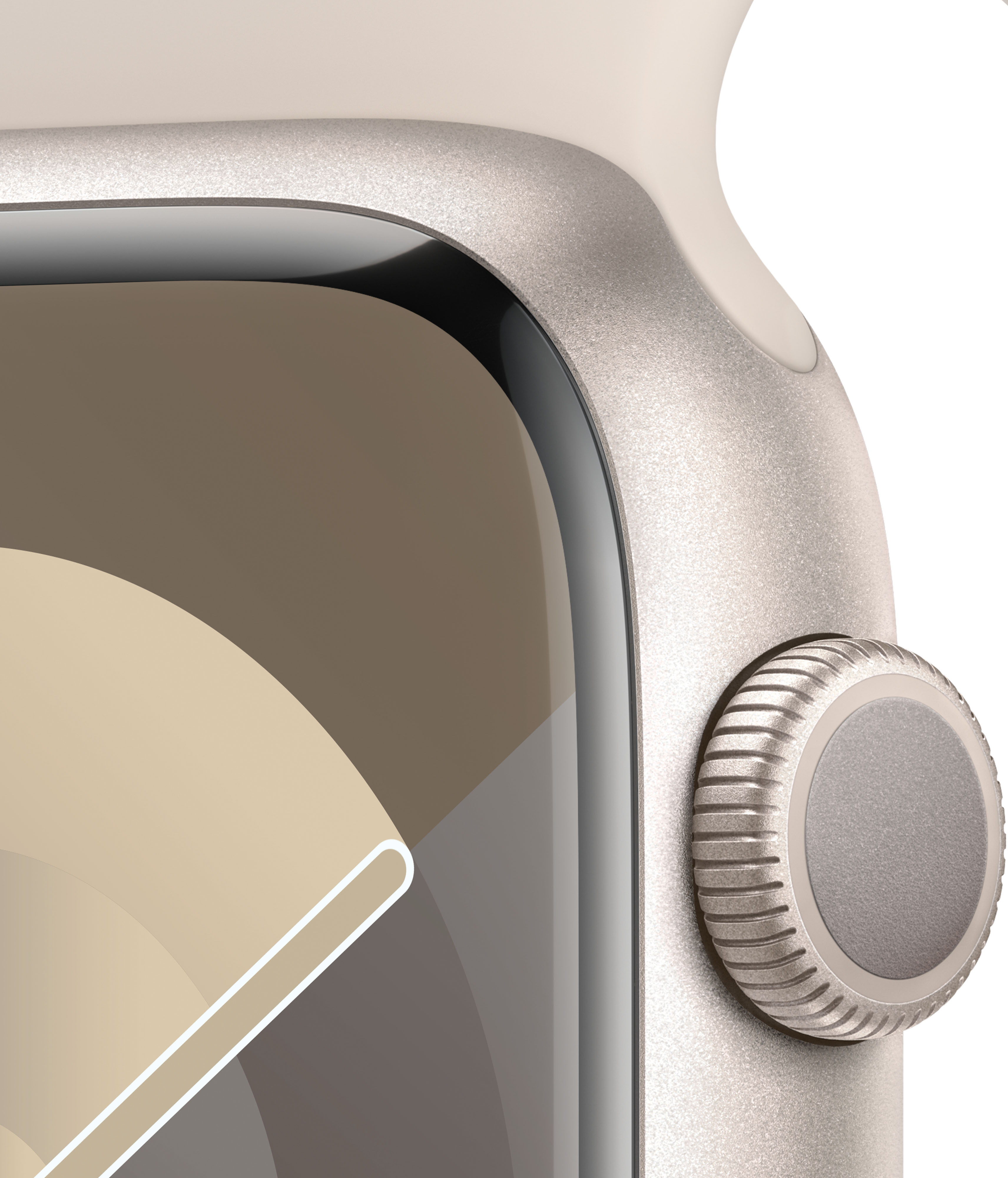 Apple Watch Series 9 (GPS + Cellular) 45 mm keskiyönsininen alumiinikuori ja keskiyönsininen urheiluranneke, S/M (MRMC3)