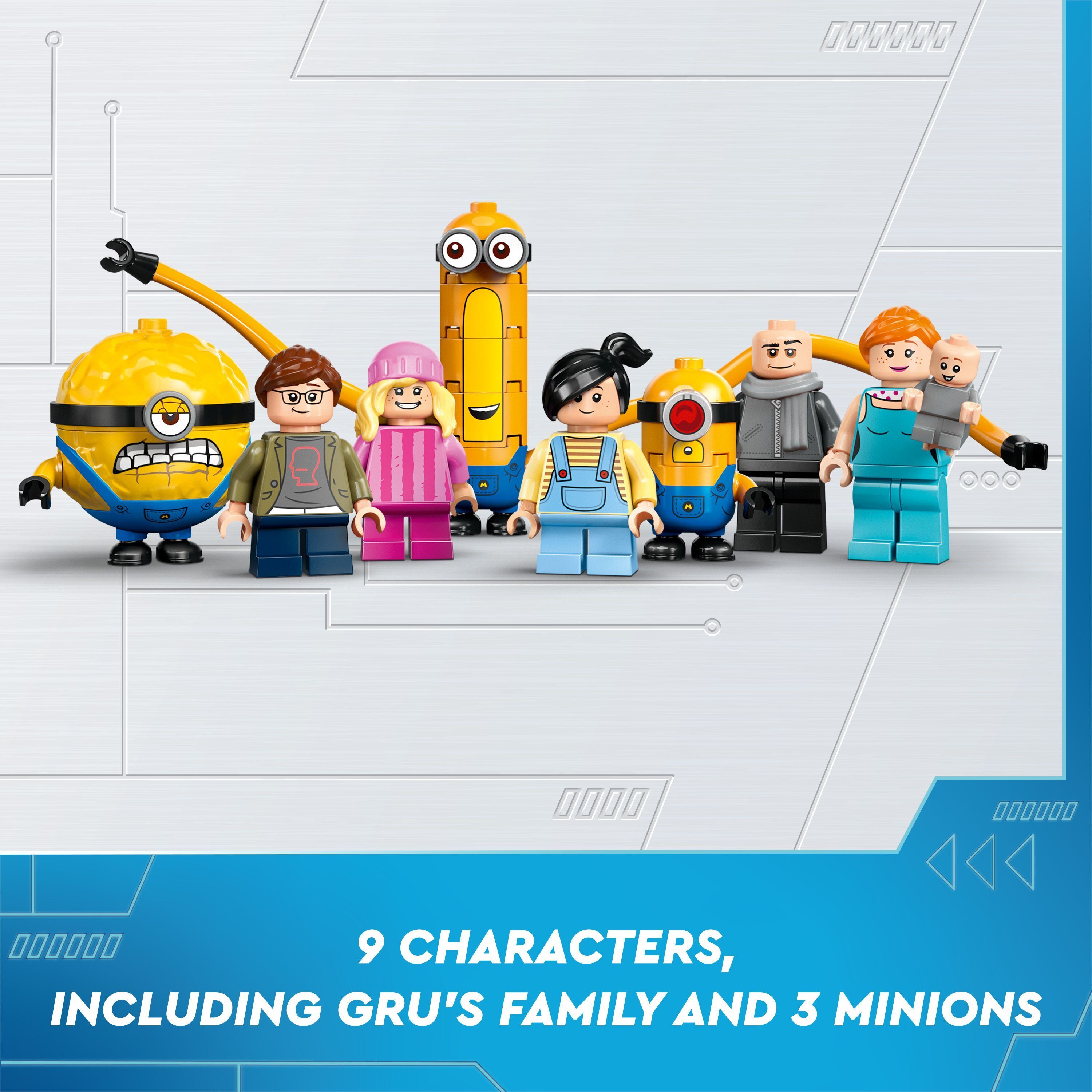LEGO Minions 75583  - Kätyrien ja Grun kotitalo