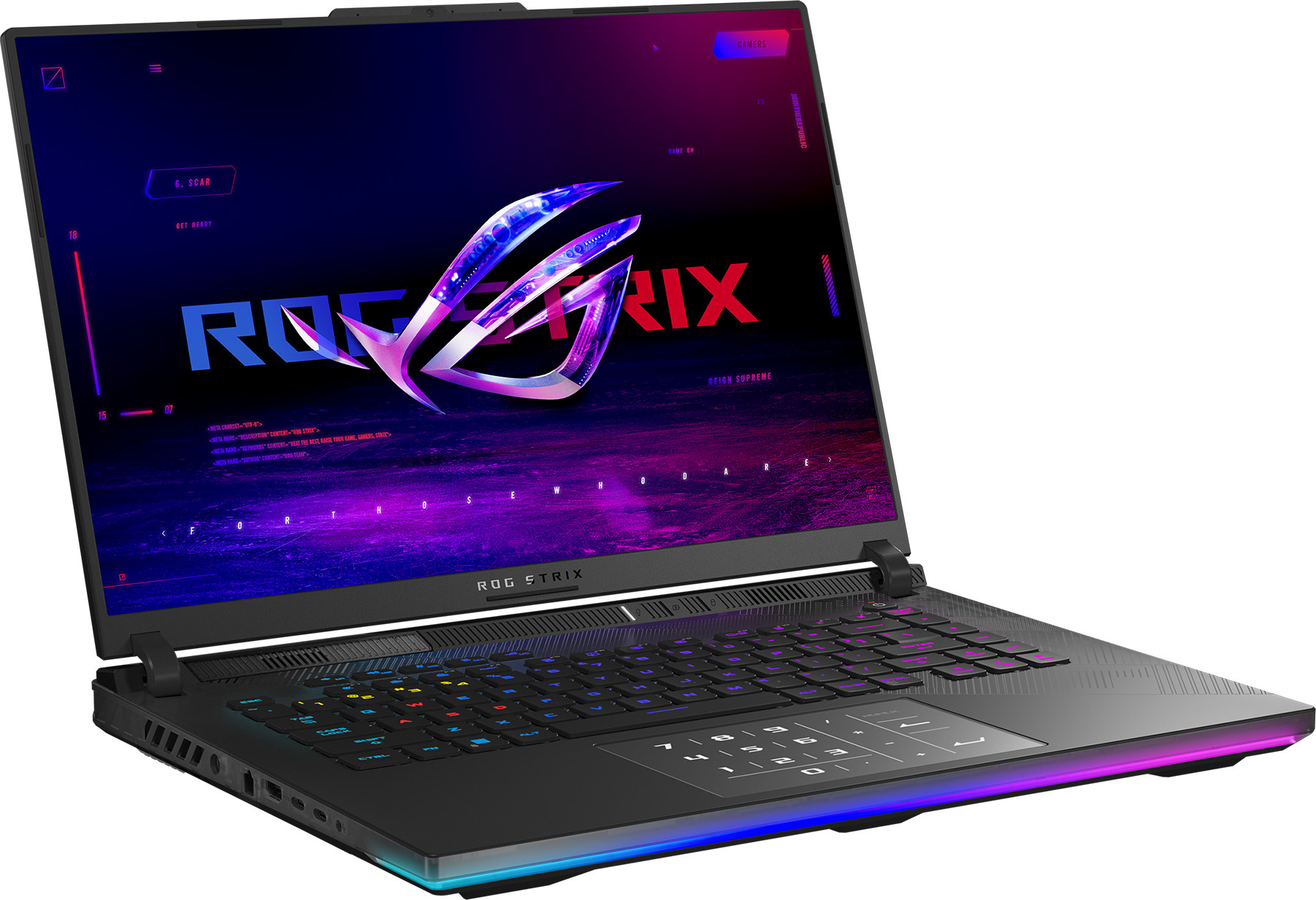 Asus ROG Strix SCAR 16 16" -pelikannettava, Win 11 (G634JZR-RA034W)