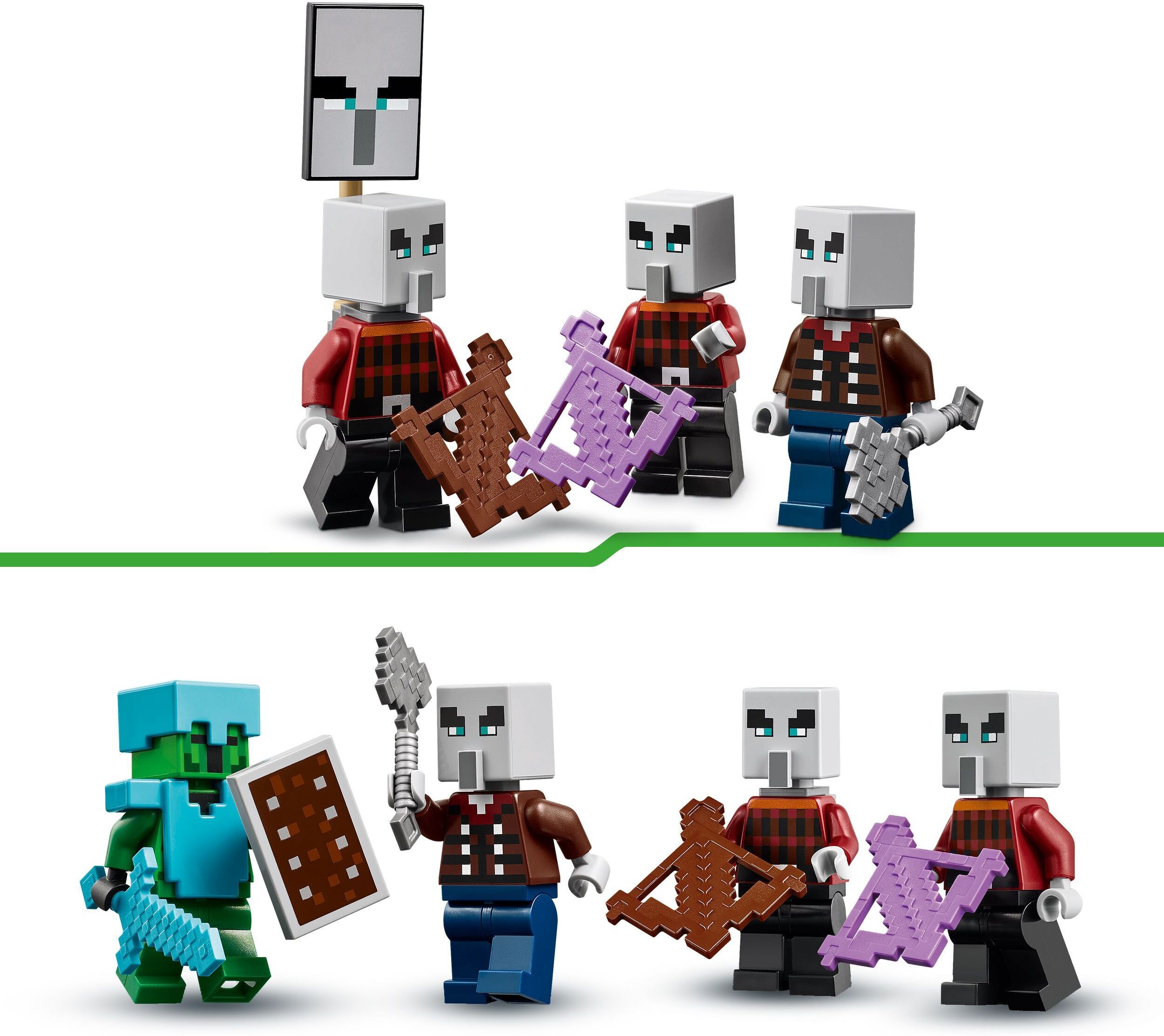 LEGO Minecraft 21267 – Pahalaisten aavikkopartio