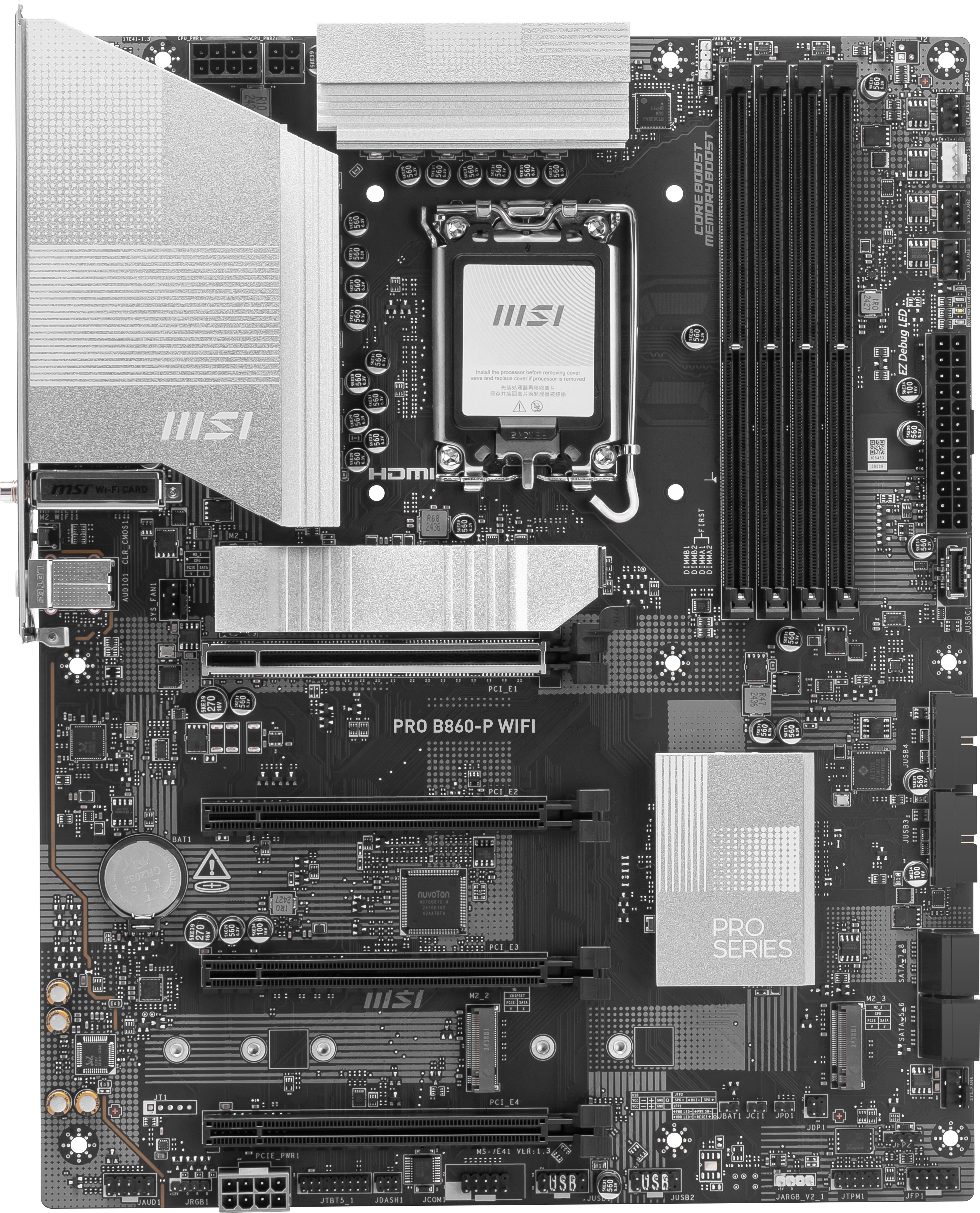 MSI PRO B860-P WIFI ATX-emolevy