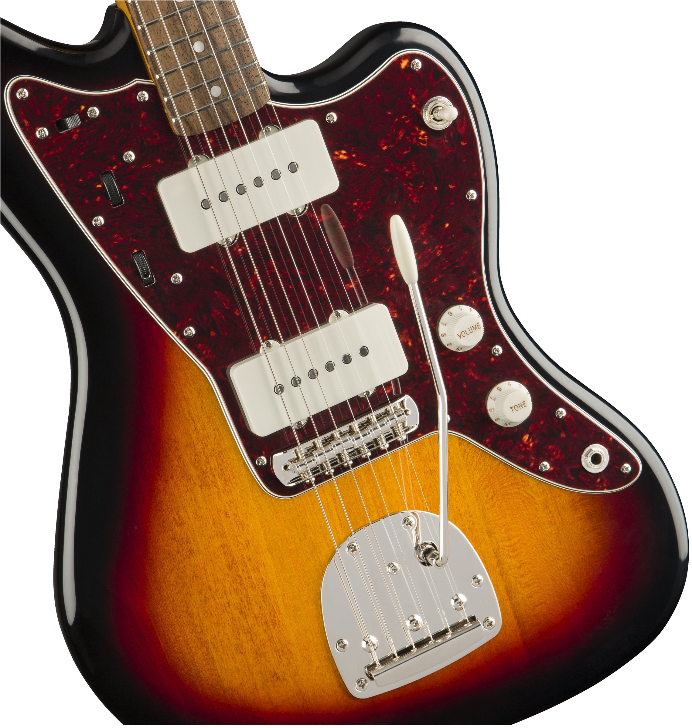 Squier Classic Vibe 60's Jazzmaster -6-kielinen sähkökitara, 3-Color Sunburst