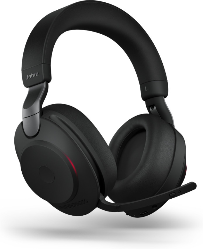 Jabra Evolve2 85 LINK380C UC -langaton headset vastamelutoiminnolla, musta