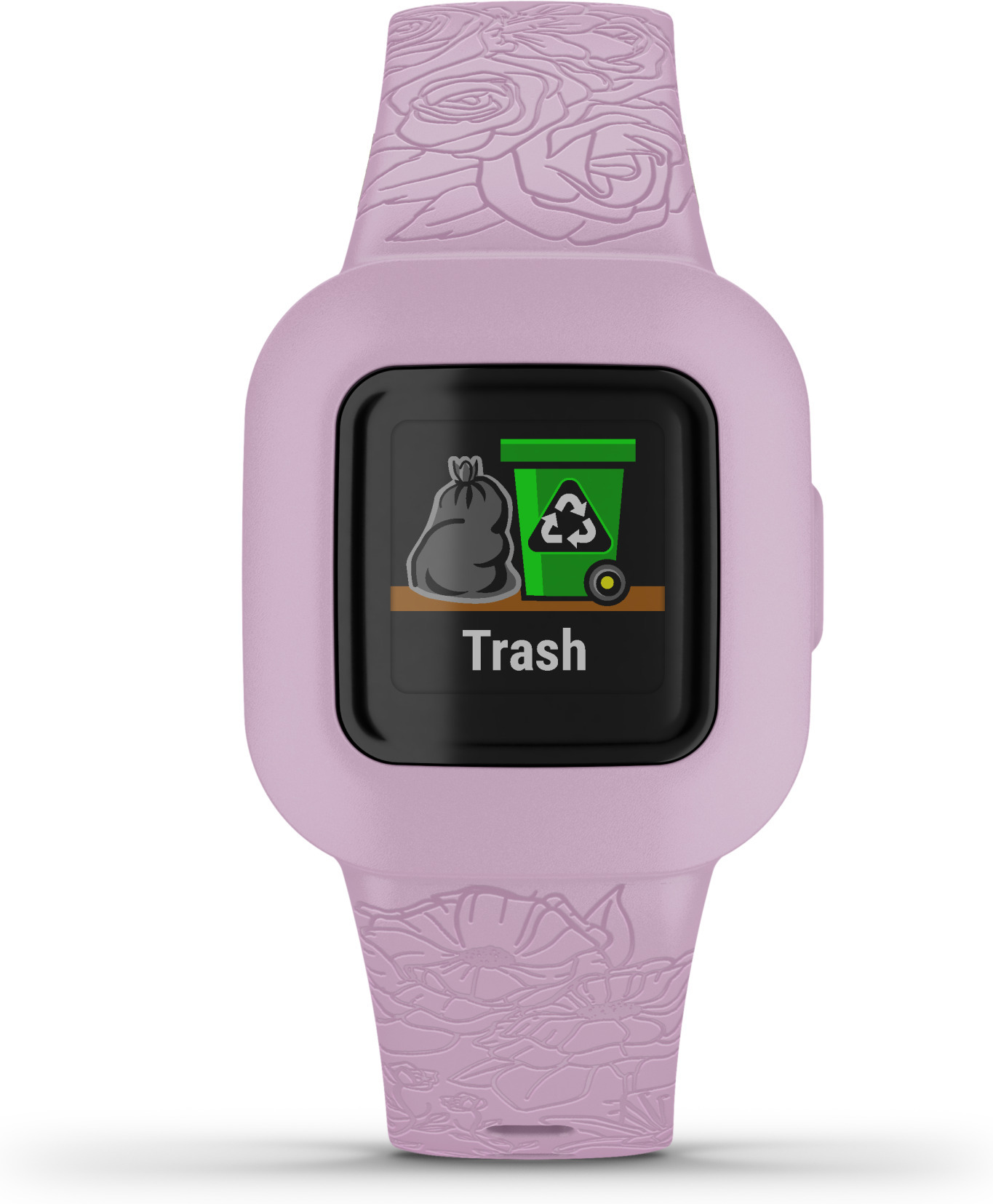 Garmin Vivofit jr. 3 -aktiivisuusranneke, Floral Pink