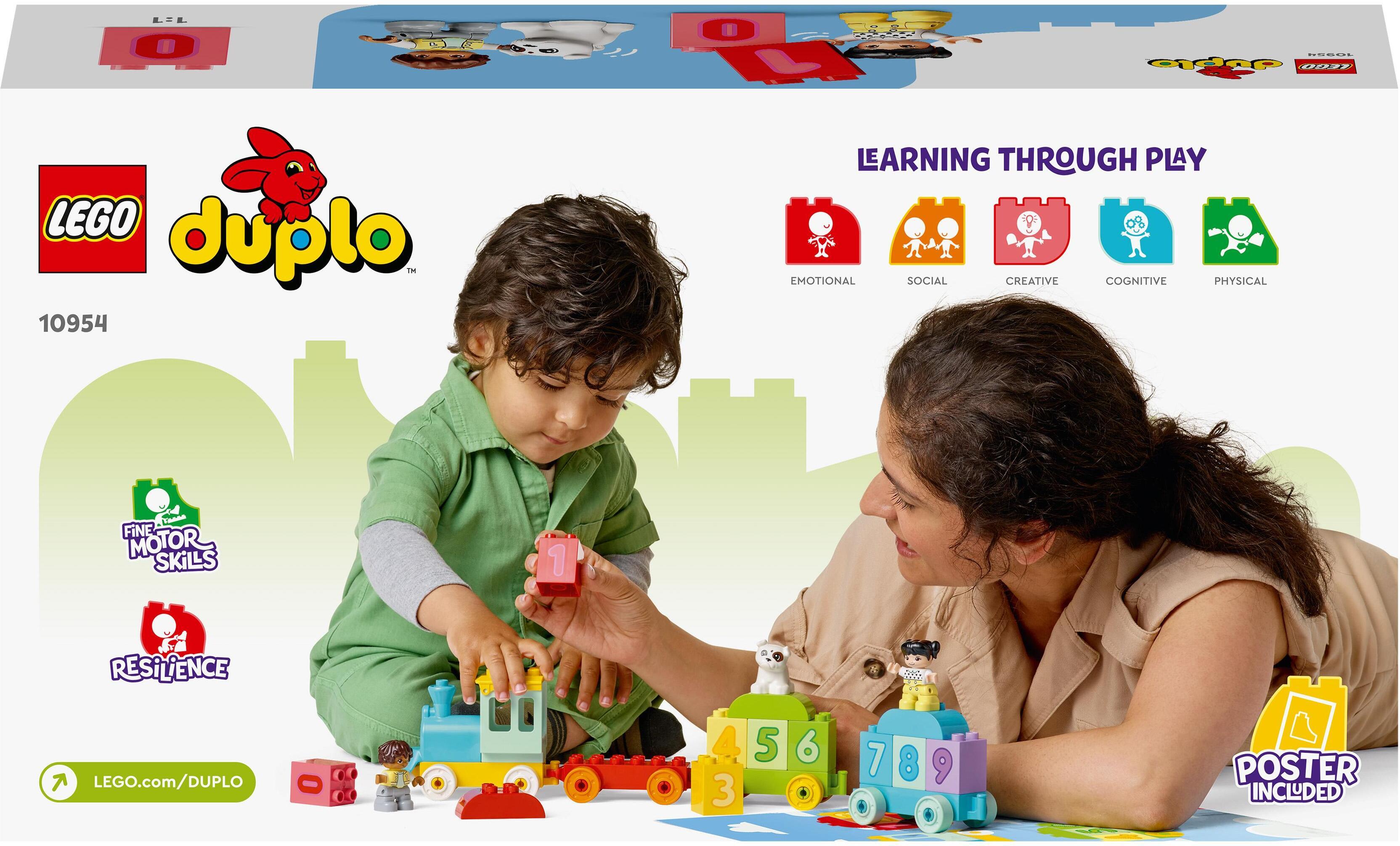 LEGO DUPLO My First 10954 - Numerojuna – opi laskemaan