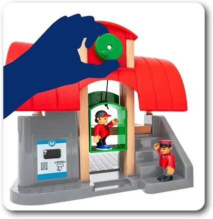 BRIO World 33989 - Keskusasemasetti
