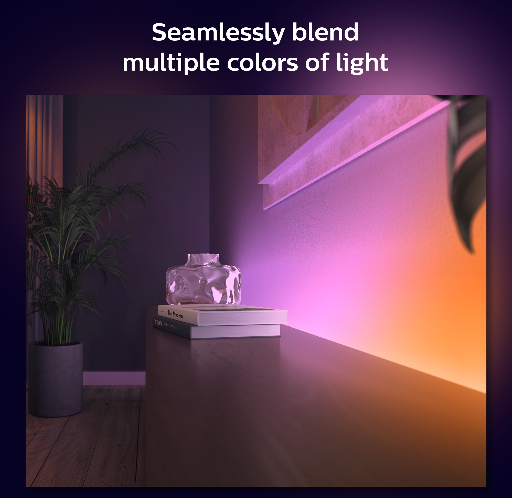 Philips Hue Gradient LightStrip -valonauha, 2m aloituspakkaus