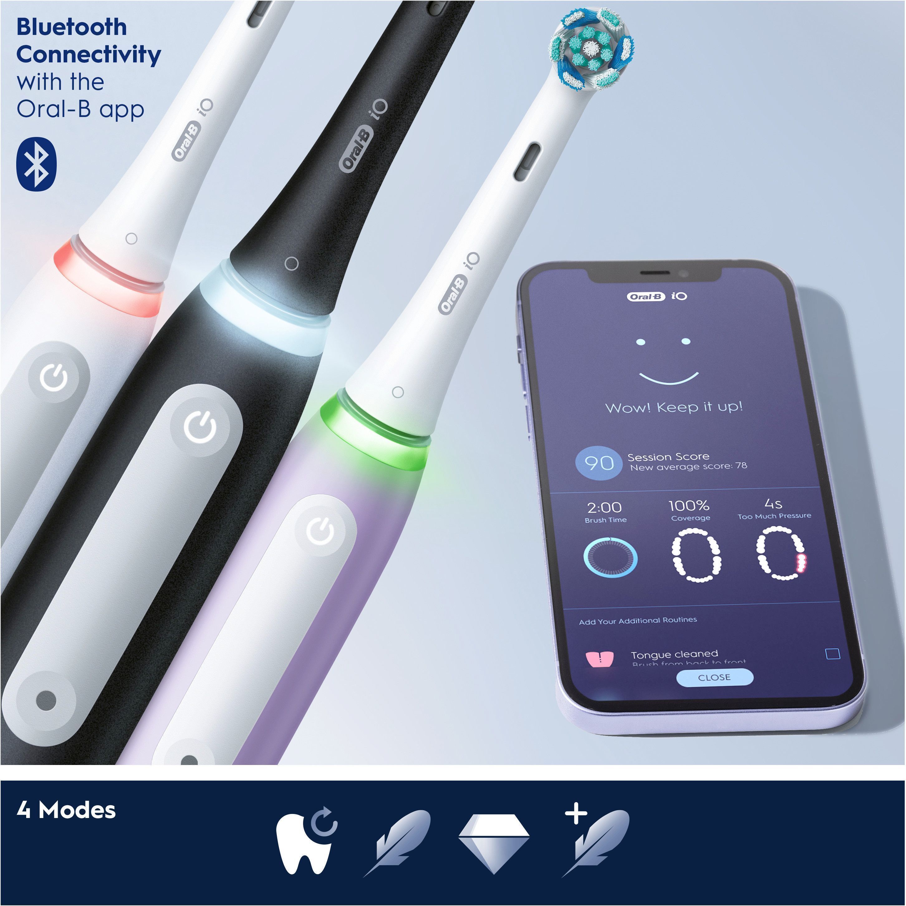Oral-B iO Series 5s -sähköhammasharja, musta