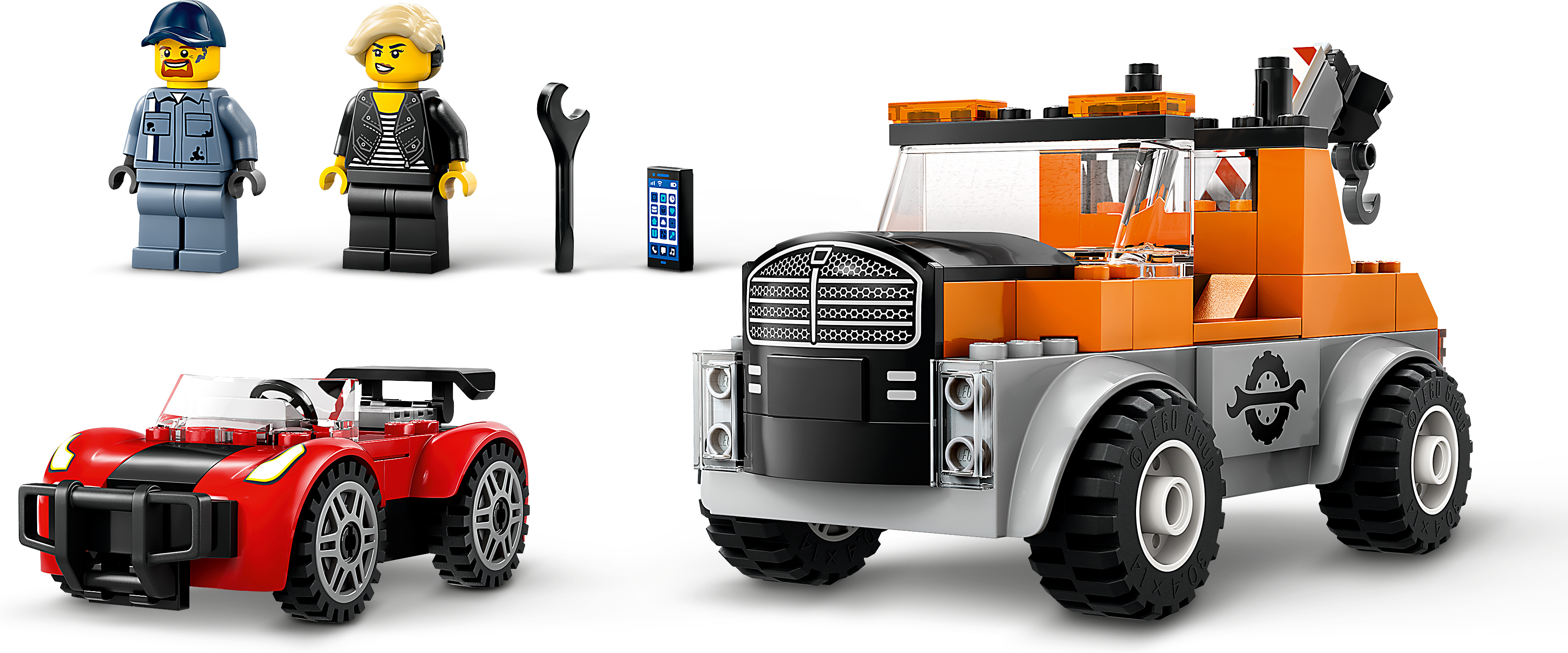 LEGO City Great Vehicles 60407 - Punainen kaksikerroksinen turistibussi