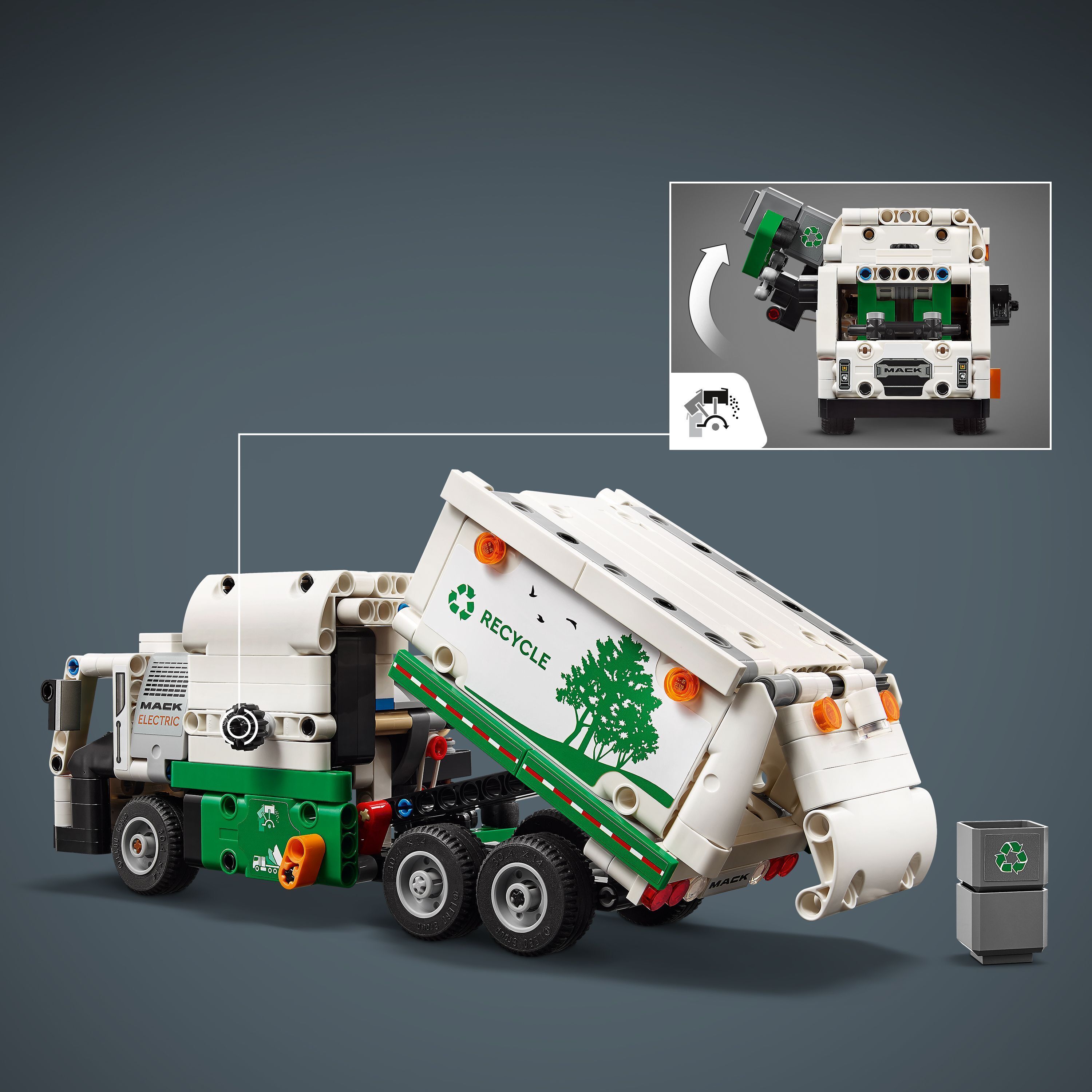 LEGO Technic 42167  - Mack® LR Electric Jäteauto