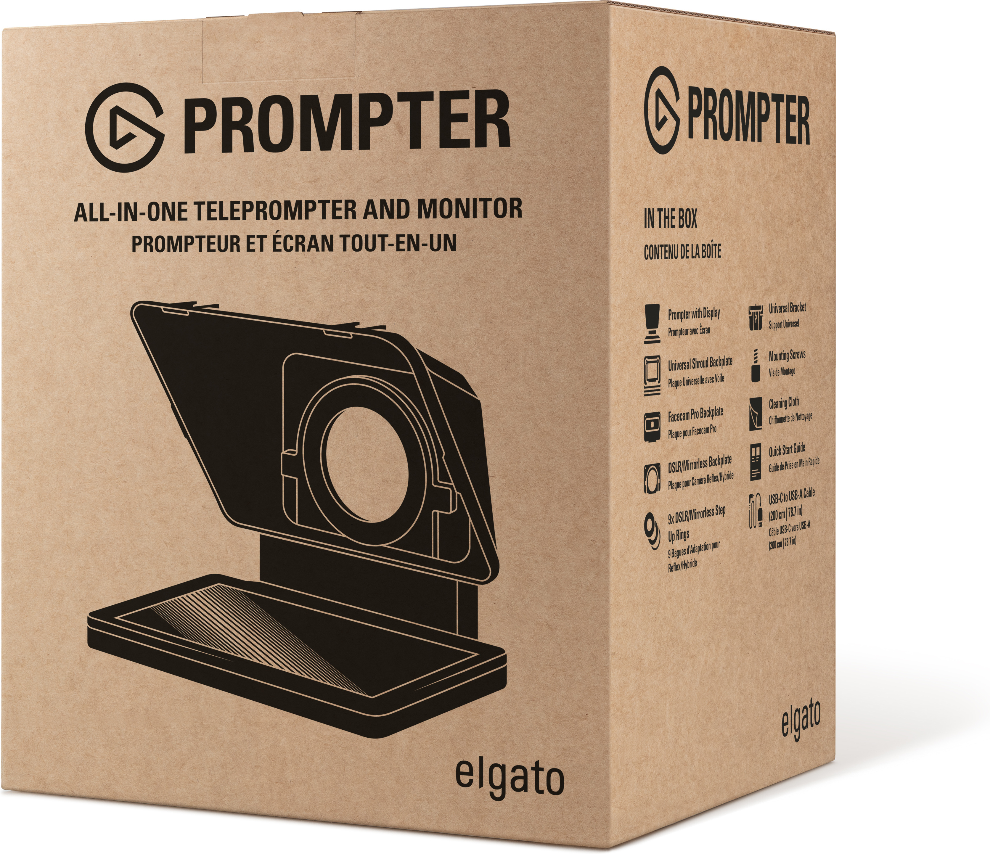 Elgato Prompter -teleprompteri streamaajille