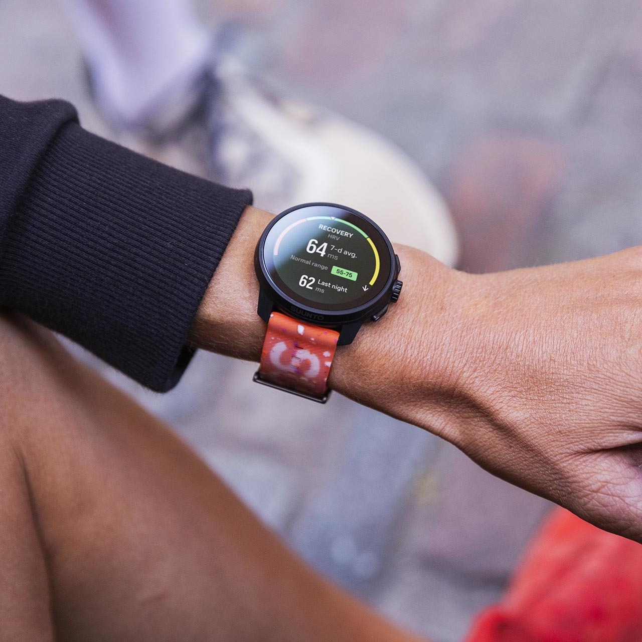 Suunto Race S -urheilukello, 45 mm, Power Orange