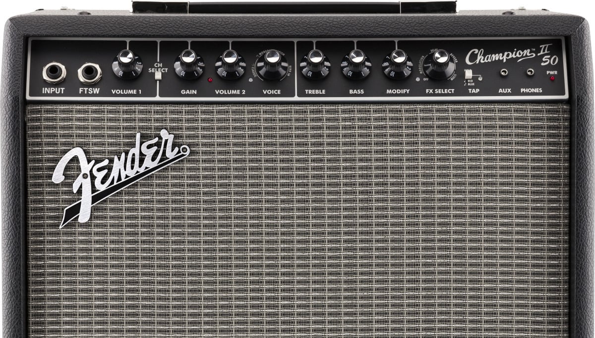 Fender Champion II 25 combo sähkökitaralle, 25 wattia