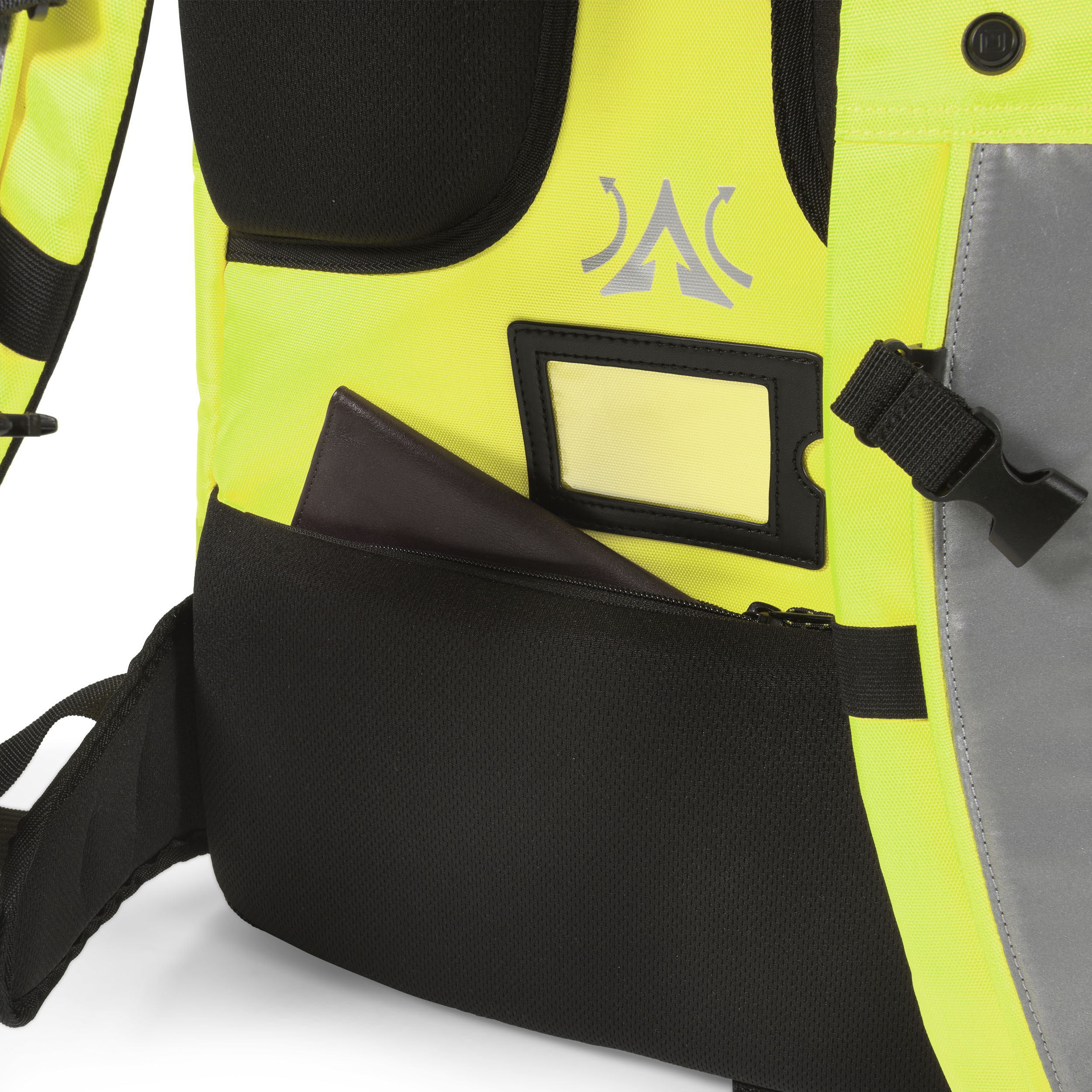 Dicota HI-VIS 32–38L -reppu, keltainen