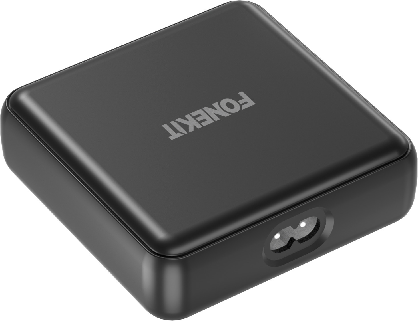 FoneKit GaN PD 200W -verkkovirtalaturi, USB-A + 5 x USB-C, musta