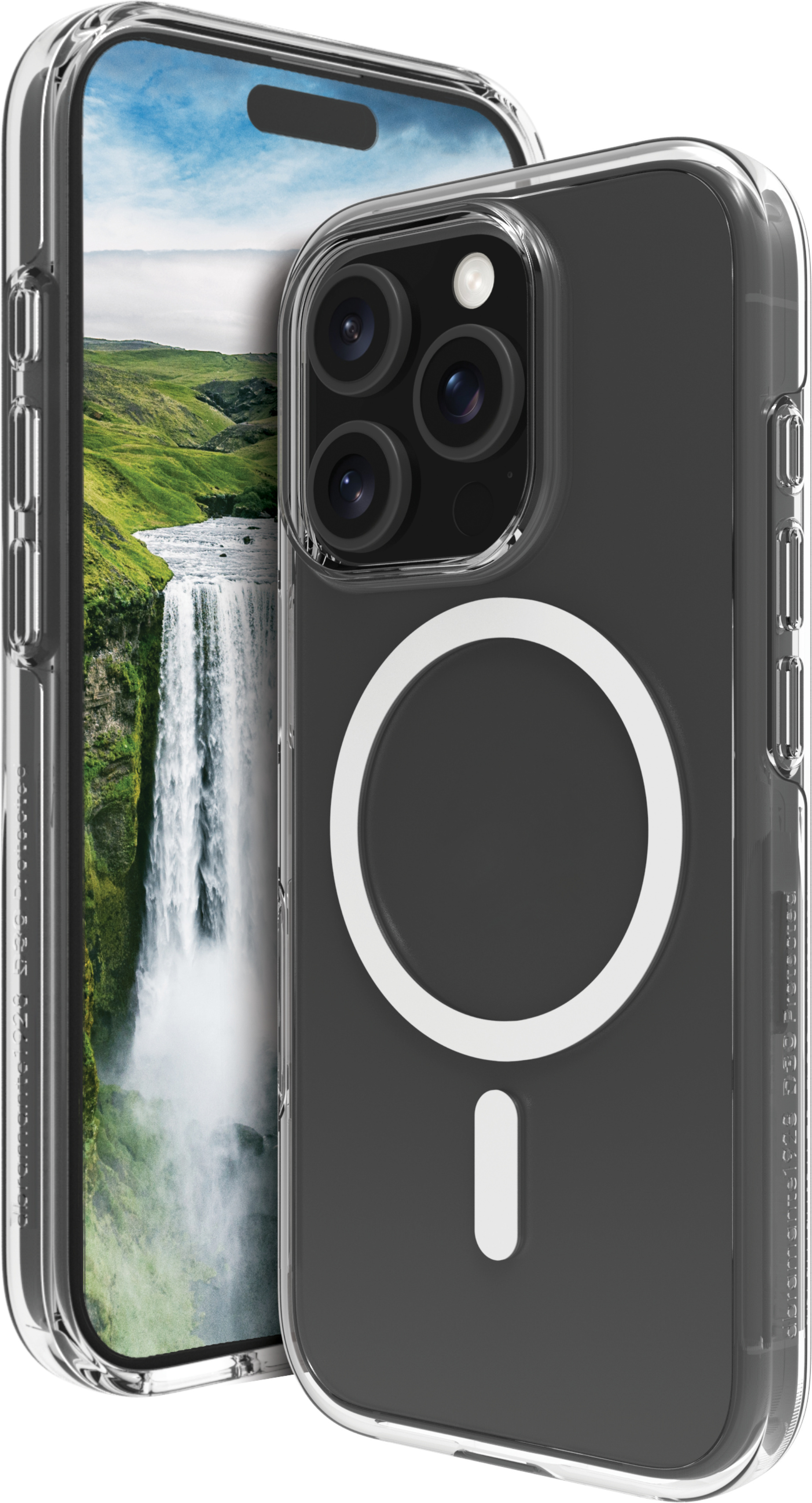 Dbramante1928 Iceland Ultra D3O MagSafe -suojakotelo, iPhone 16 Pro, kirkas