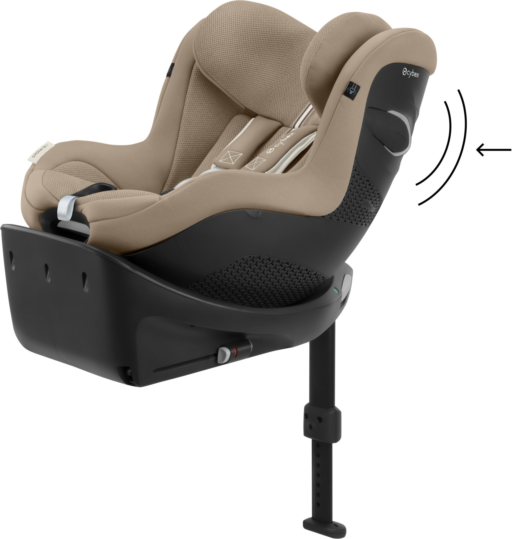CYBEX Sirona Gi i-Size -turvaistuin, 61 - 105 cm, Magic Black