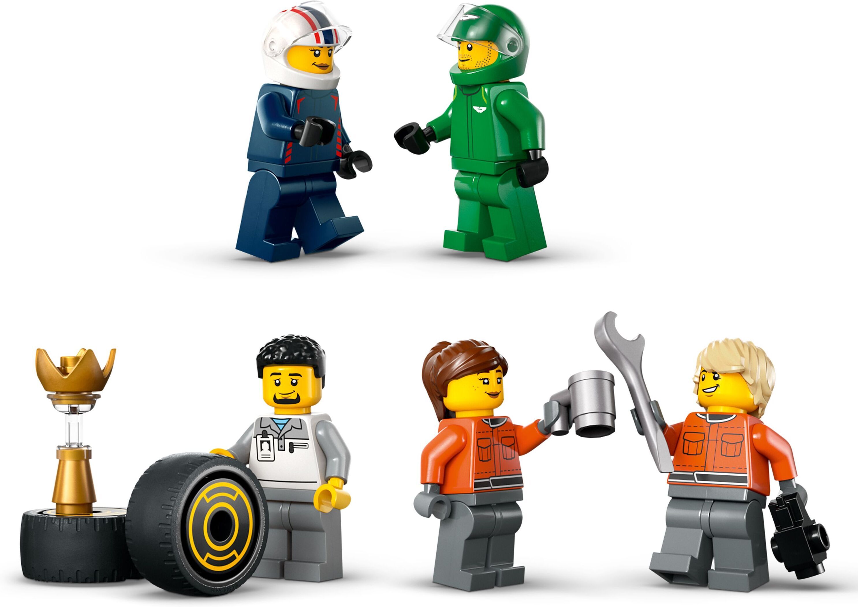 LEGO City 60445 – F1-rekka ja F1-autot RB20 ja AMR24