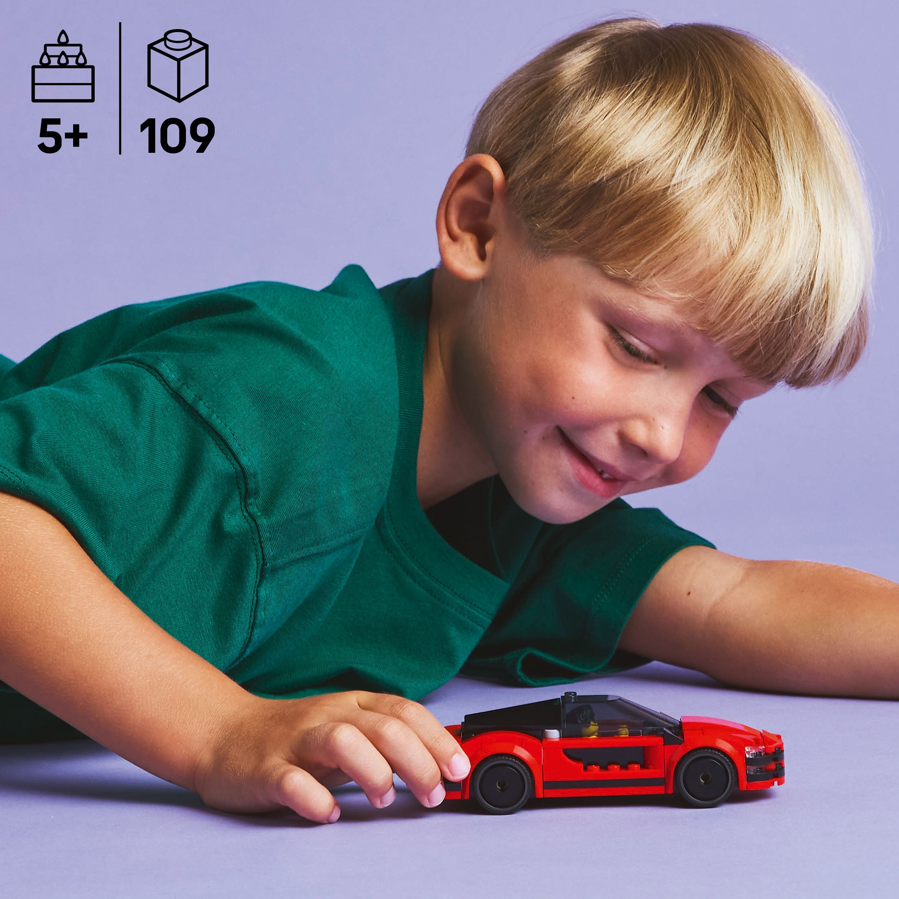 LEGO City 60448 – Punainen urheiluauto