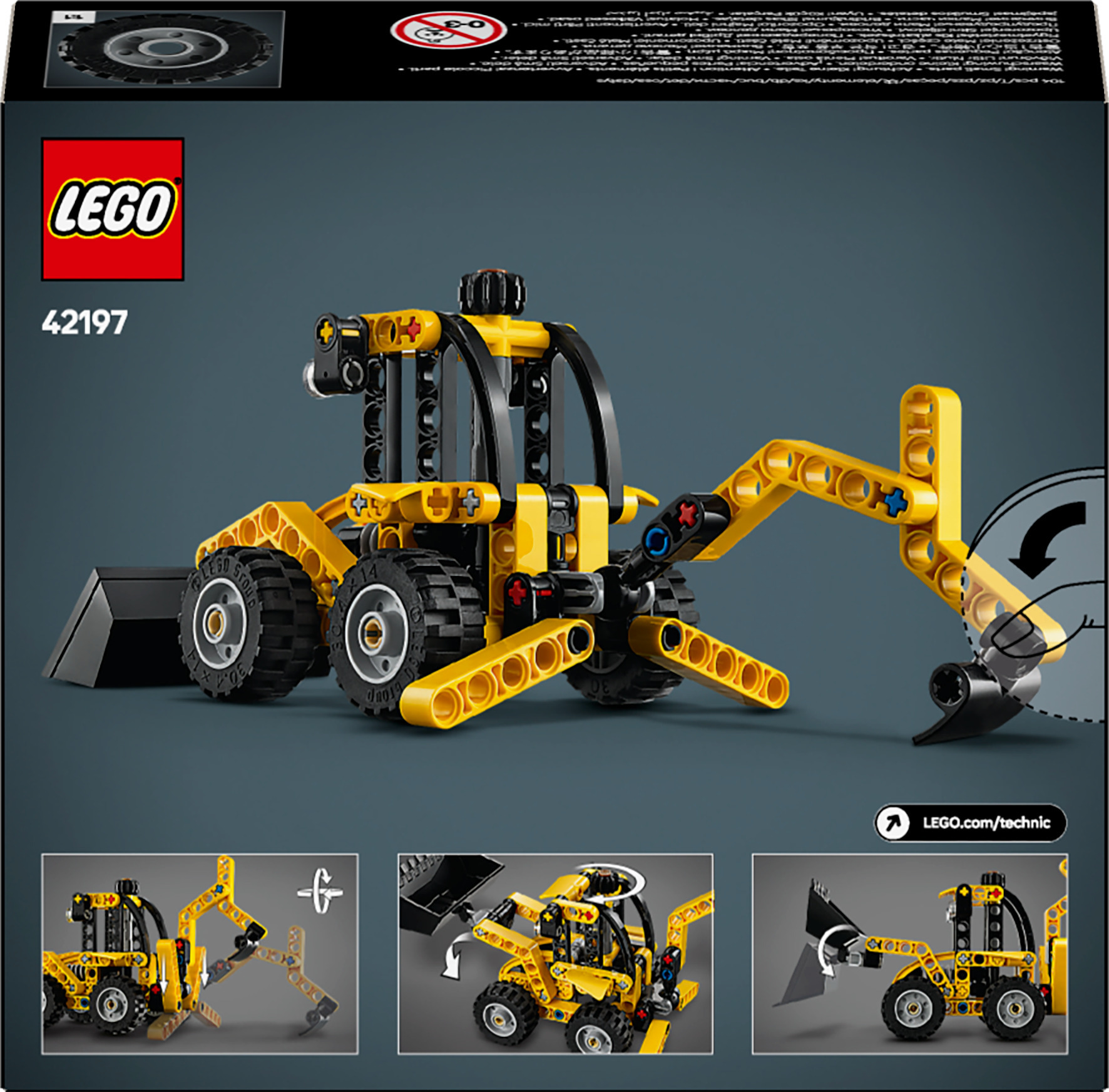 LEGO Technic 42197 – Traktorikaivuri