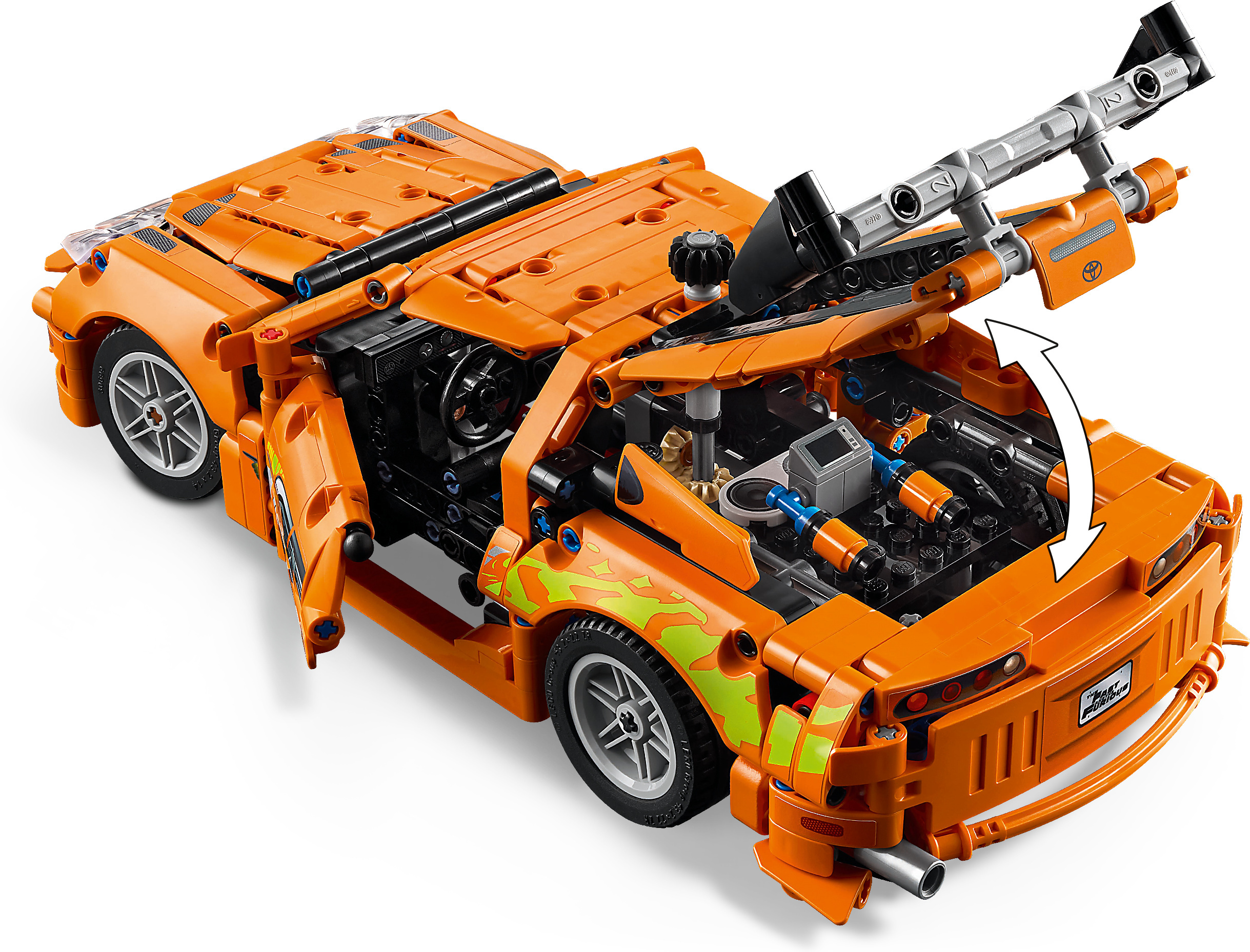 LEGO Technic 42204 – Fast and Furious Toyota Supra MK4 12 LEGO Technic 42204 – Fast and Furious Toyota Supra MK4 - Image 12
