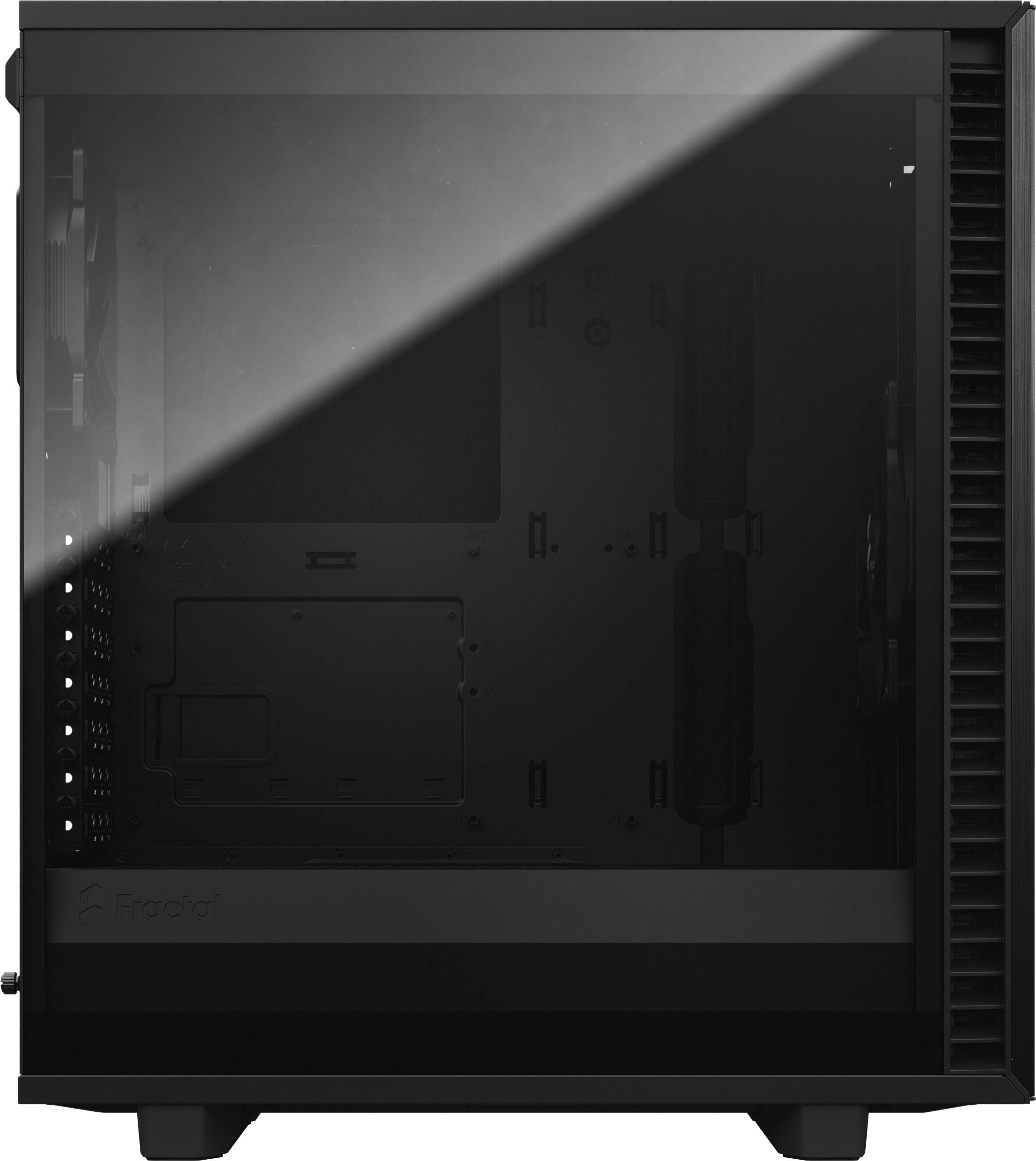 Fractal Design Define 7 Compact ATX-kotelo ikkunalla, musta
