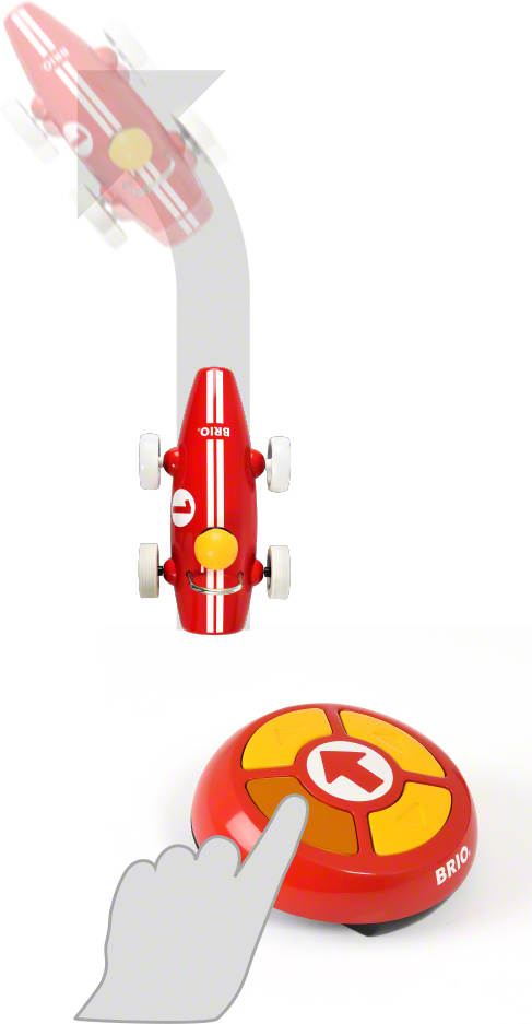 BRIO 30388 - Kauko-ohjattava kilpa-auto