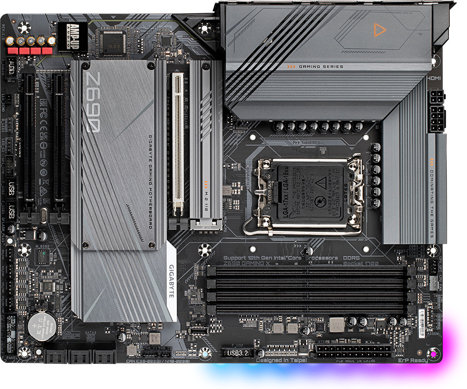 Gigabyte Z690 GAMING X LGA 1700 ATX emolevy