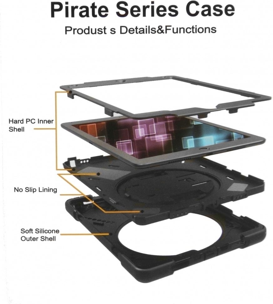 Insmat Ruggered Armor -suojakotelo, Samsung Galaxy Tab A8 10.5"