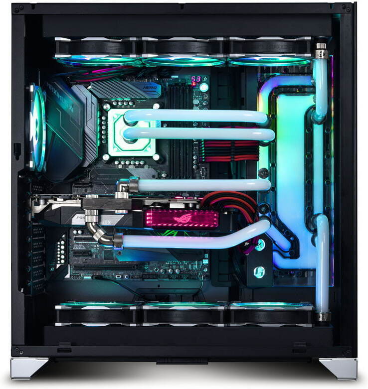 Lian Li O11 Dynamic XL ROG Certified E-ATX-kotelo ikkunalla, hopea