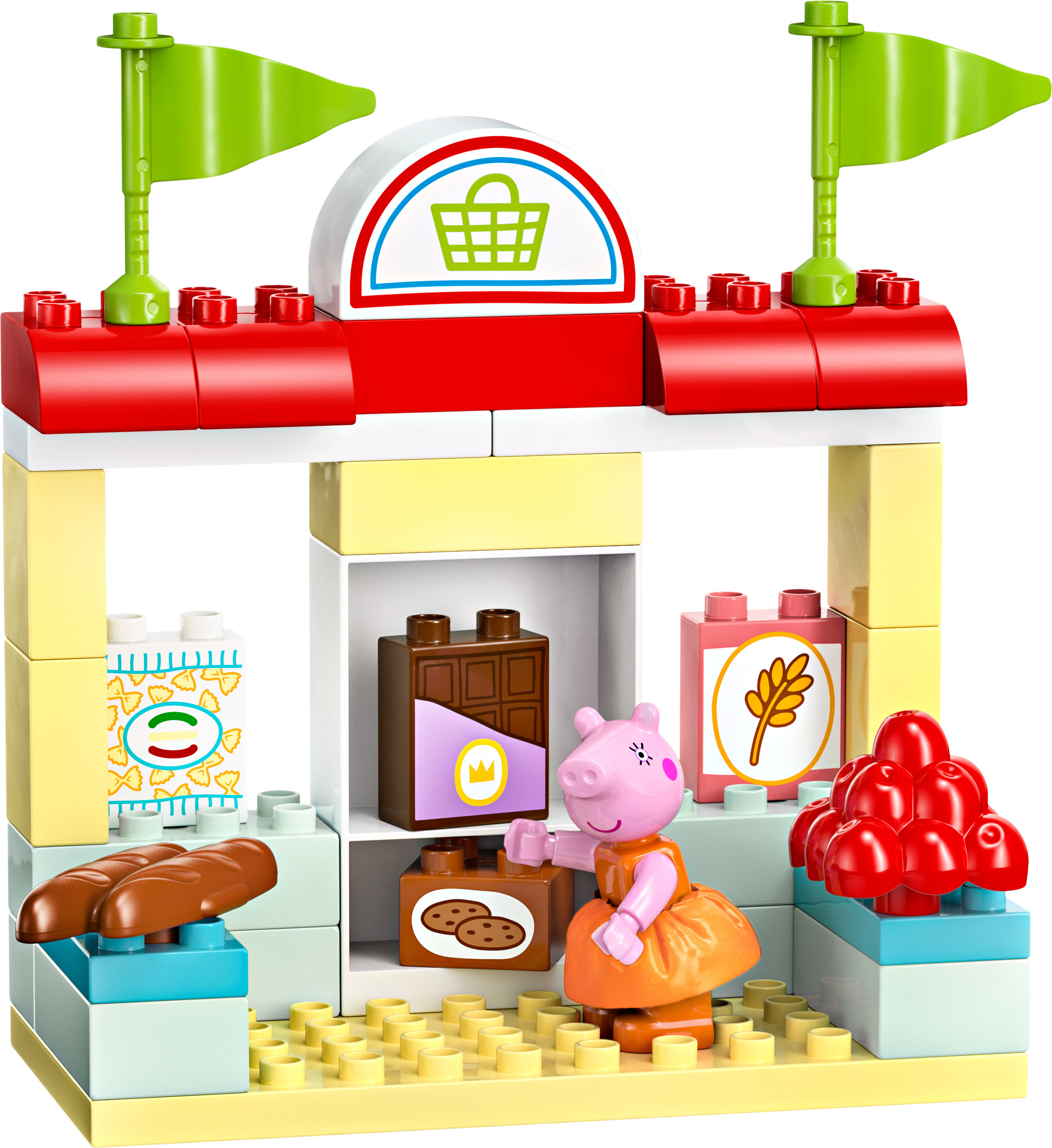 LEGO DUPLO Peppa Pig 10434 - Pipsa Possun supermarket