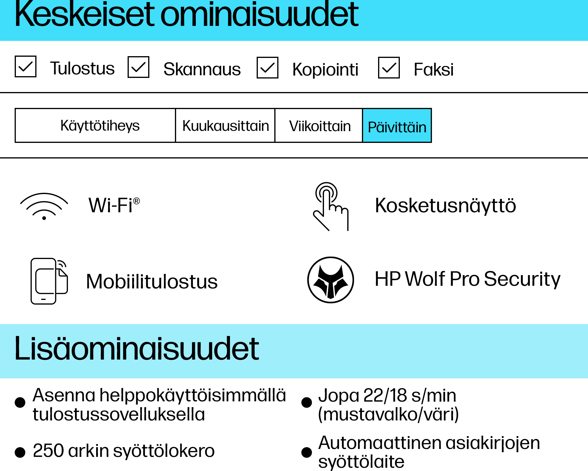 HP OfficeJet Pro 9122e All-in-One -monitoimitulostin