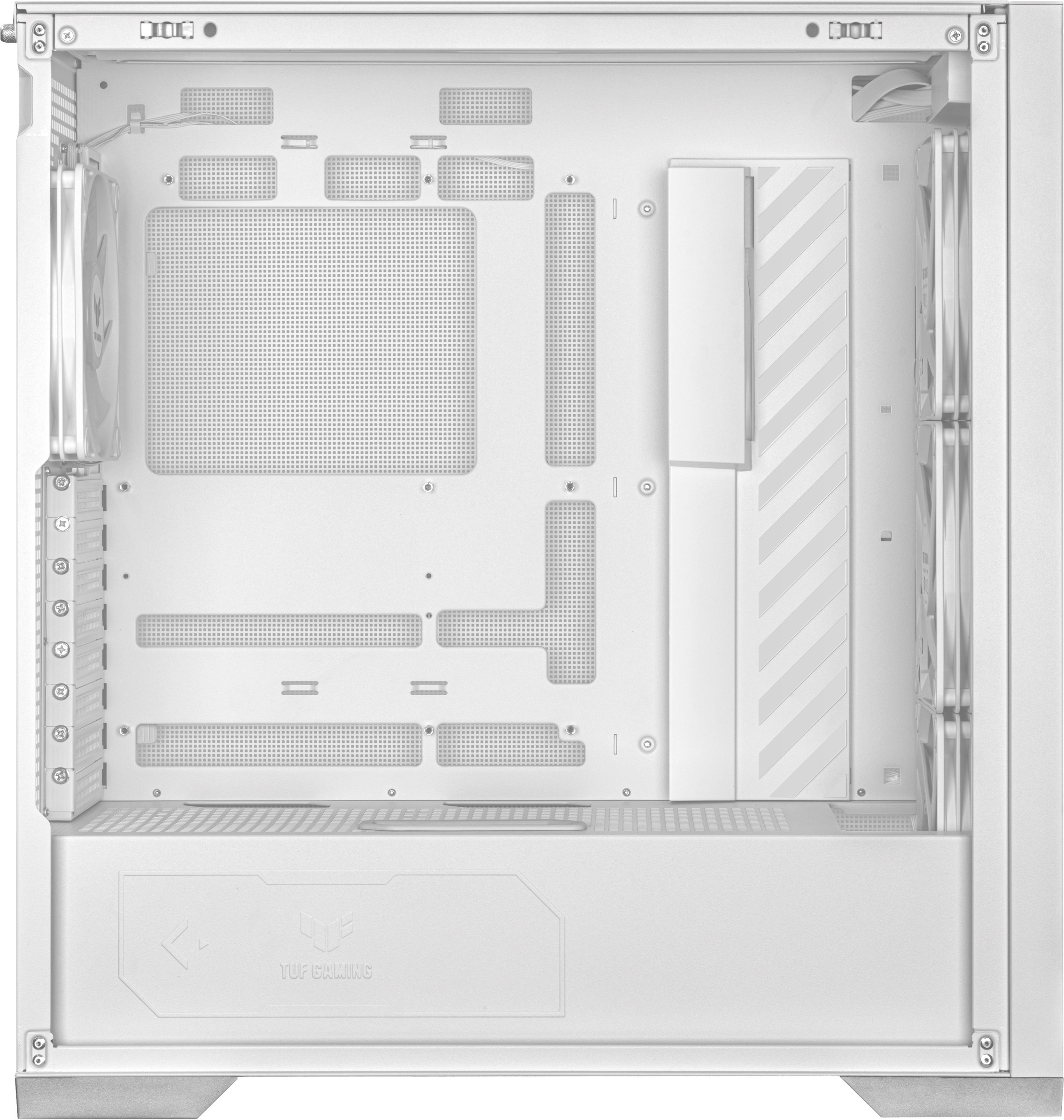 Asus TUF Gaming GT302 TG ARGB ATX-kotelo ikkunalla, valkoinen