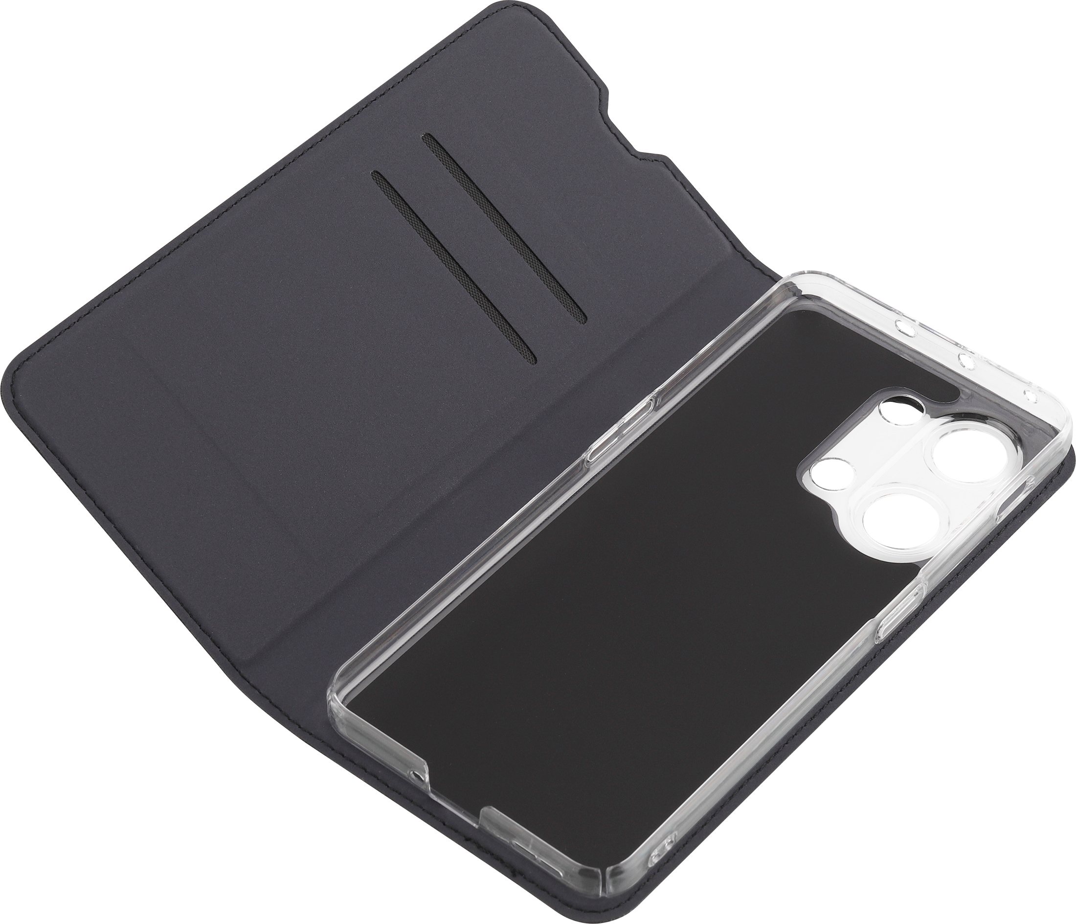 FoneKit BookCase -suojakotelo, OnePlus Nord 3 5G, musta