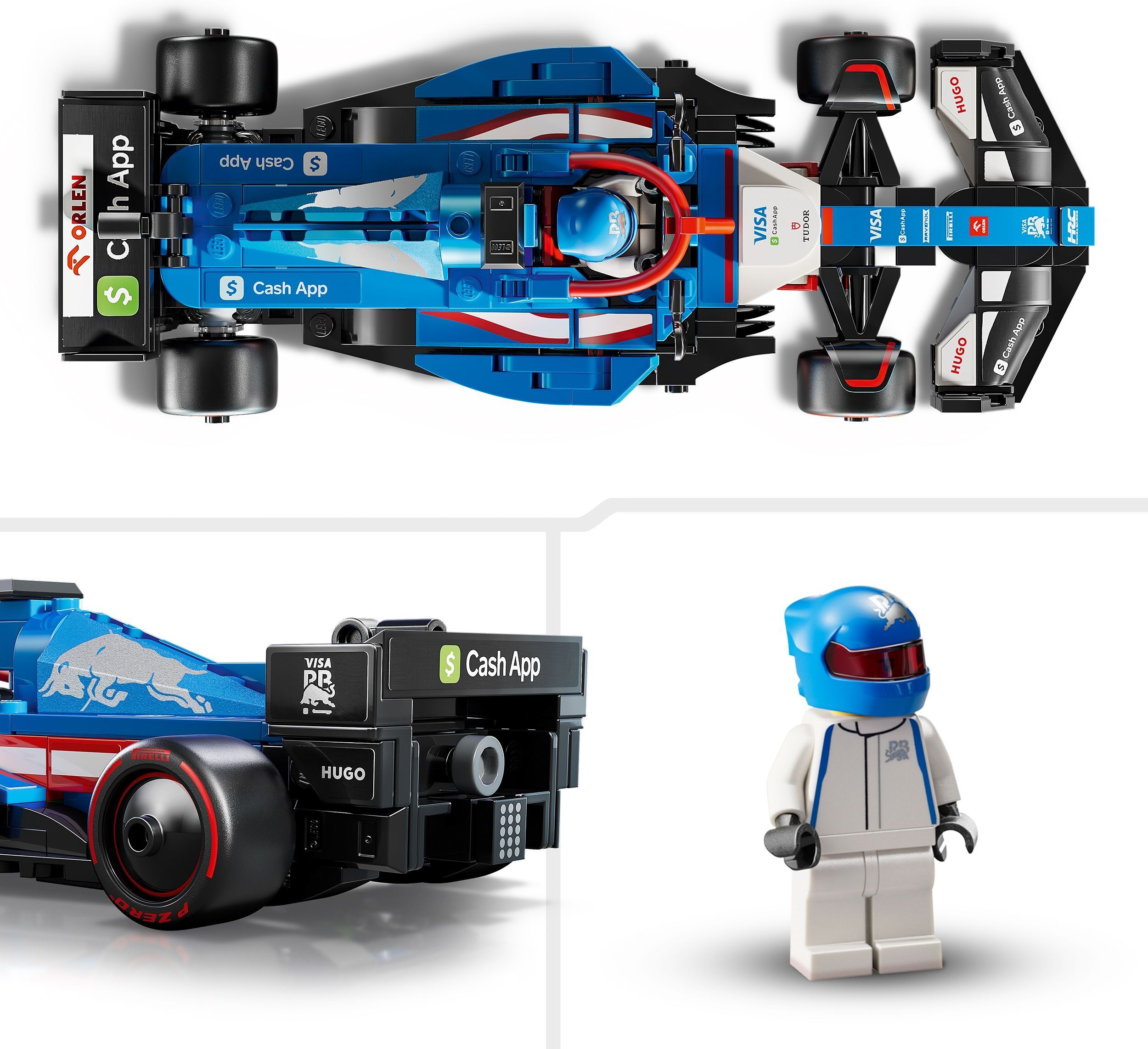 LEGO Speed Champions 77246 – Visa Cash App RB VCARB 01 F1® ‑kilpa-auto