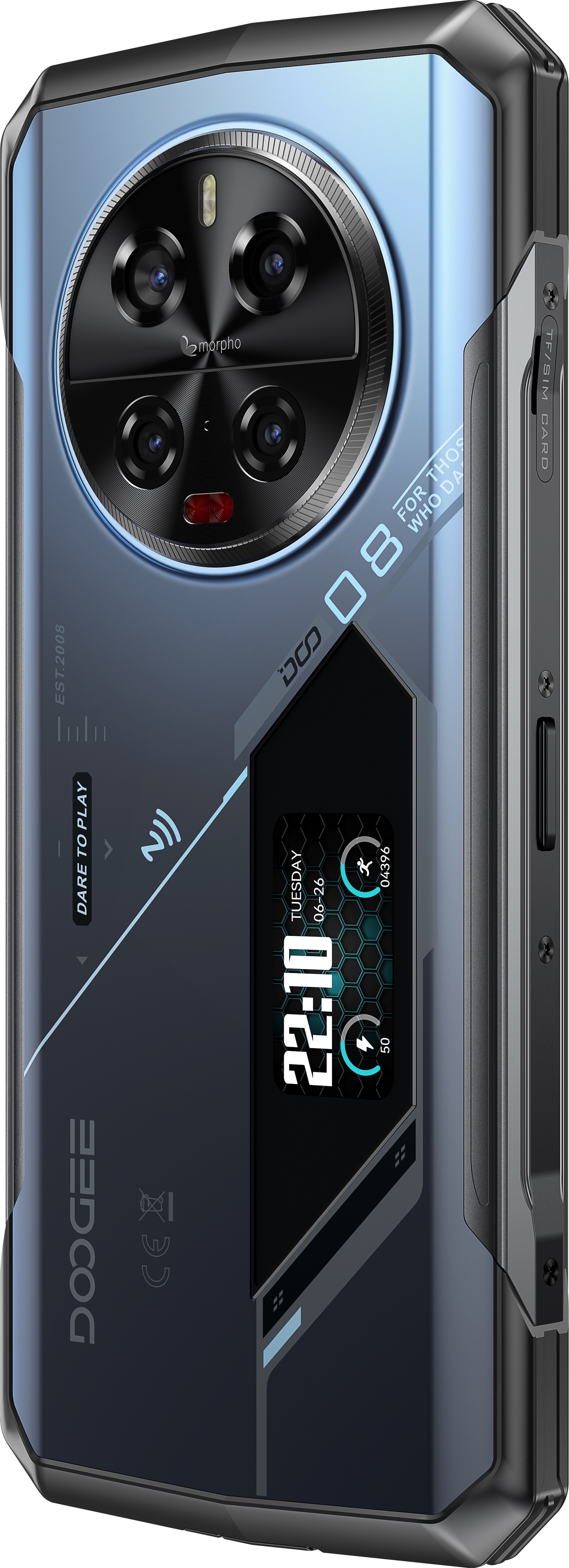 Ulefone Armor Pad 4 Ultra 5G tabletti, 256 Gt, musta