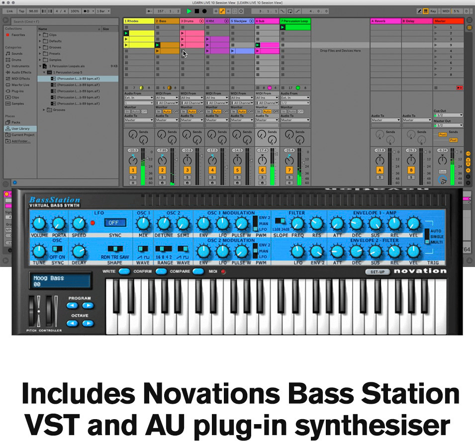Novation Mininova syntetisaattori