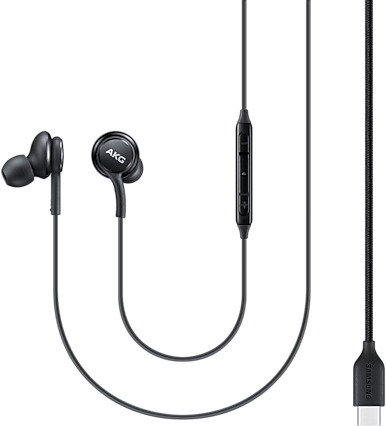 Samsung Type-C -langalliset nappikuulokkeet, USB-C, musta