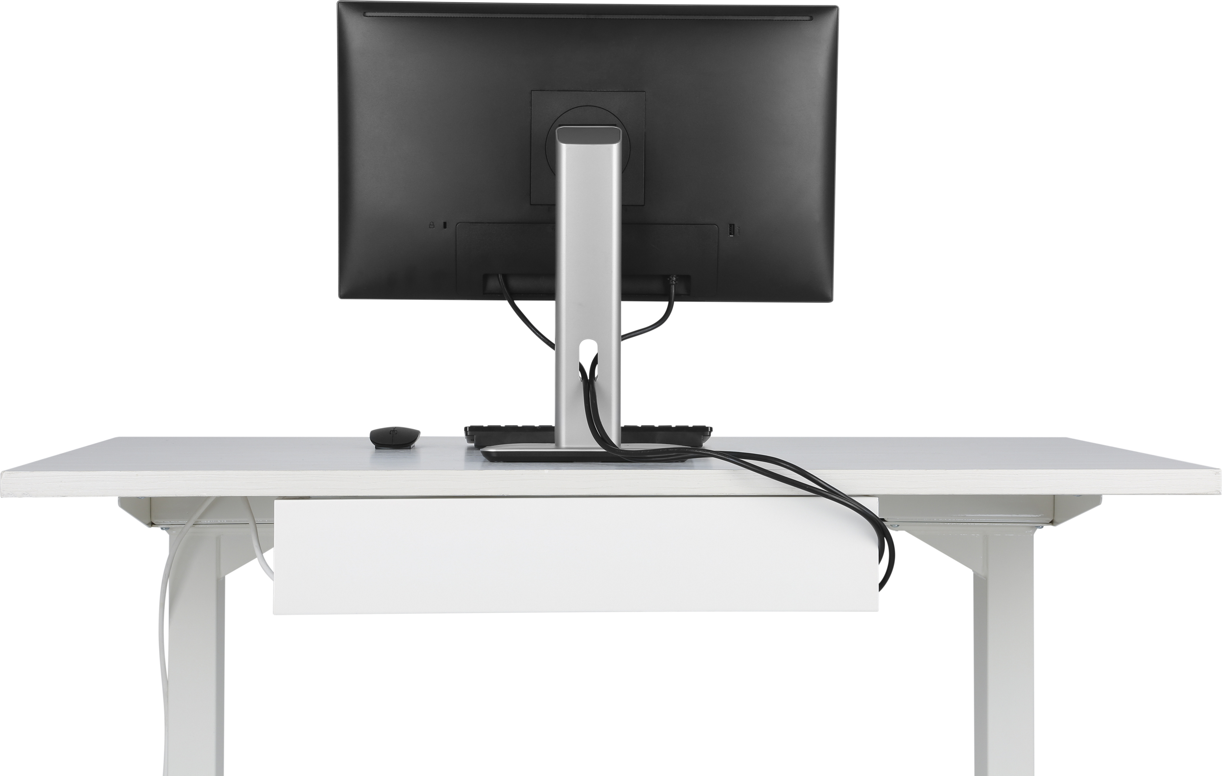 ErgoWork Steel Cable Rack johtokouru, valkoinen