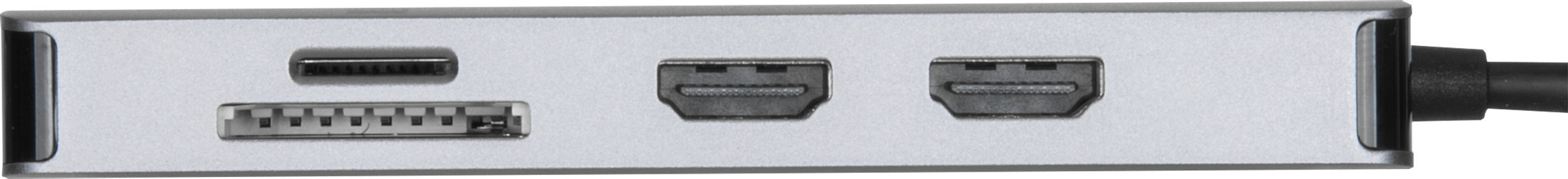 Targus USB-C-Hubi, 5 porttia, kortinlukijat